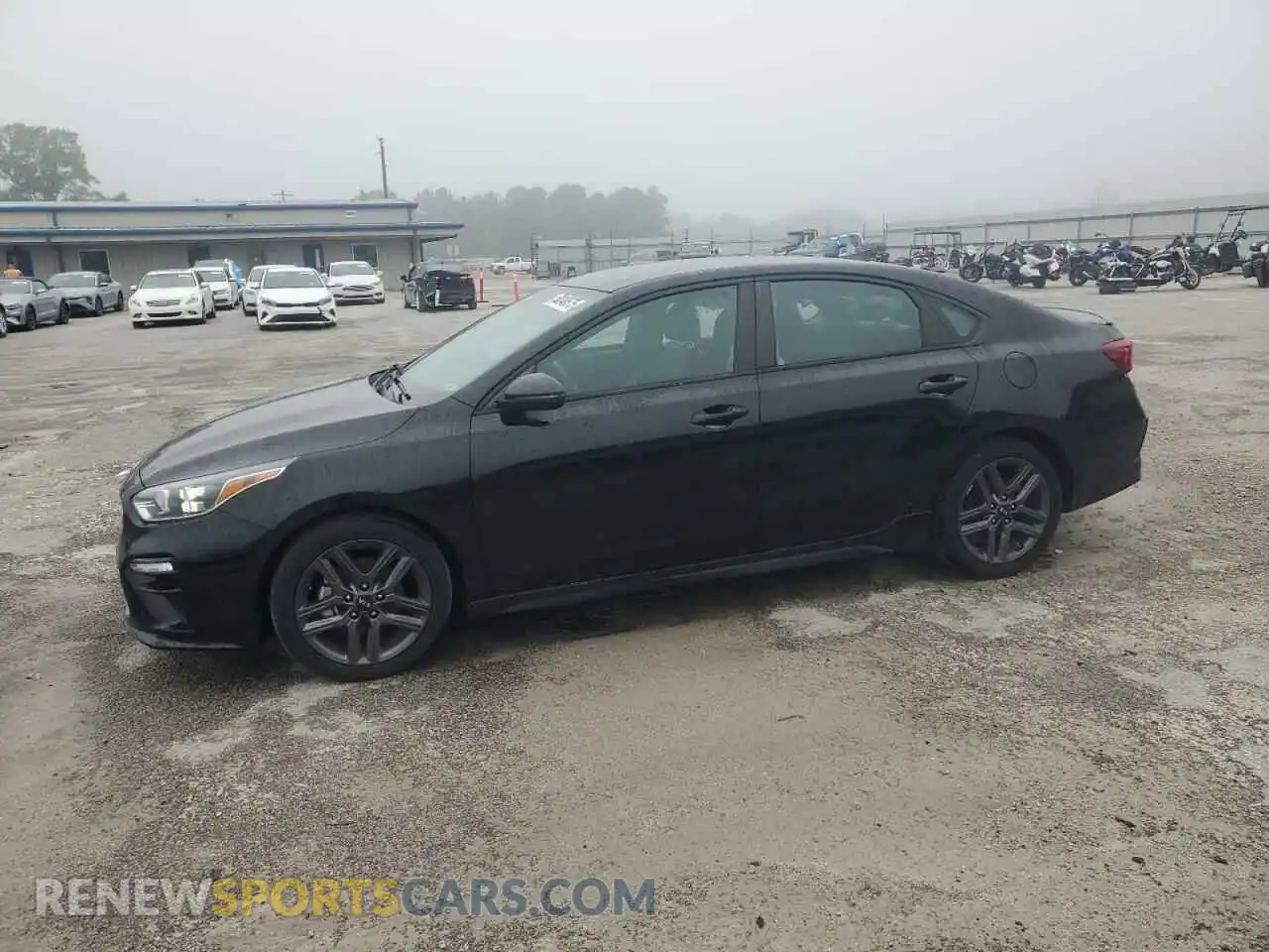 1 Photograph of a damaged car 3KPF34AD3ME312997 KIA FORTE 2021
