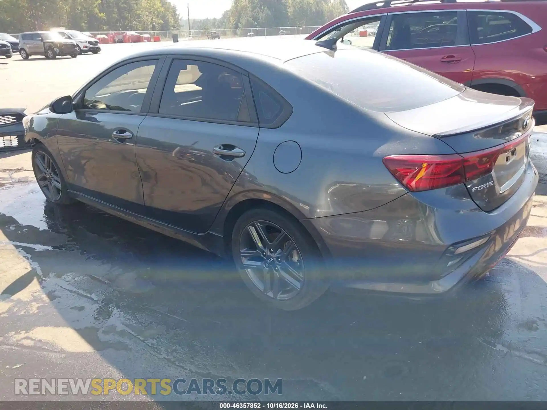 3 fotografías del automóvil dañado 3KPF34AD3ME342095 KIA FORTE 2021
