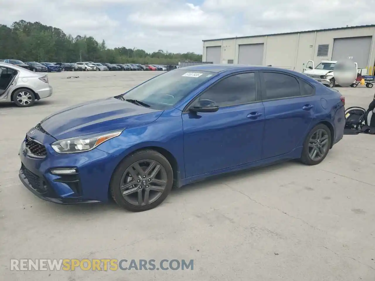 1 Photograph of a damaged car 3KPF34AD3ME355817 KIA FORTE 2021