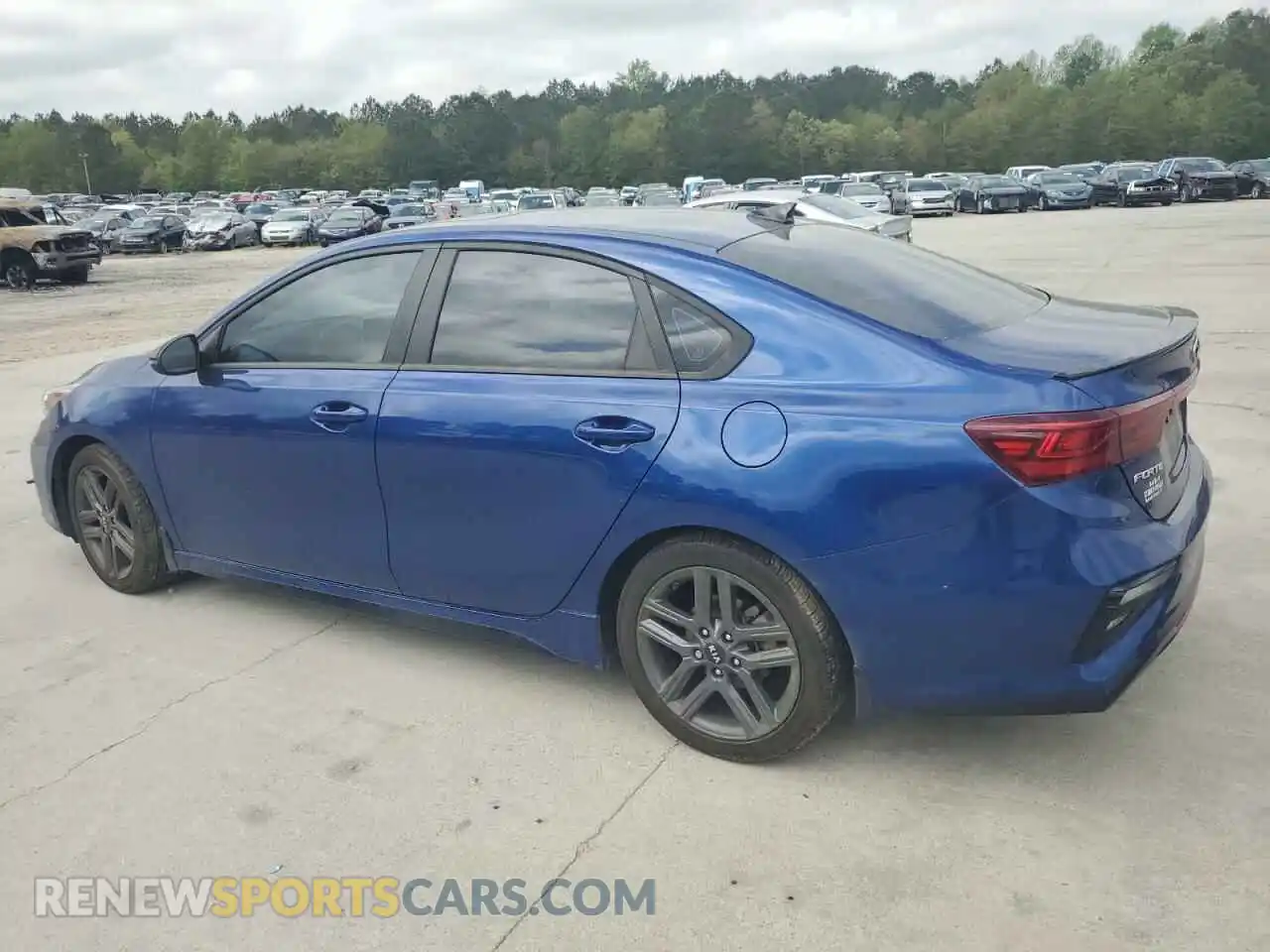 2 Photograph of a damaged car 3KPF34AD3ME355817 KIA FORTE 2021