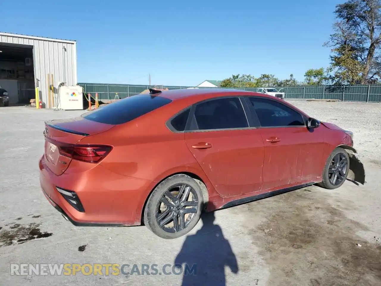 3 Photograph of a damaged car 3KPF34AD3ME375825 KIA FORTE 2021