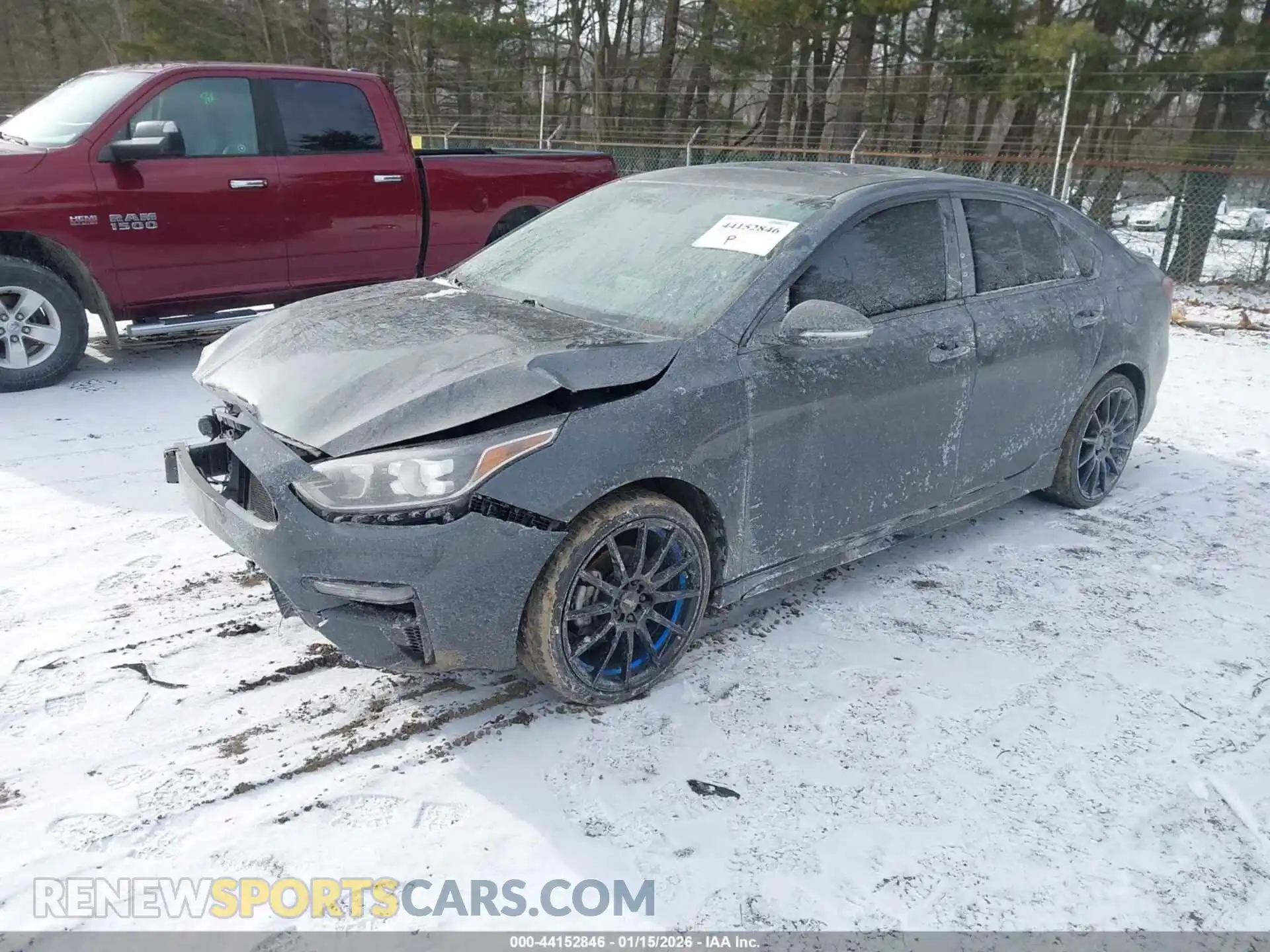 2 Photograph of a damaged car 3KPF34AD3ME379082 KIA FORTE 2021
