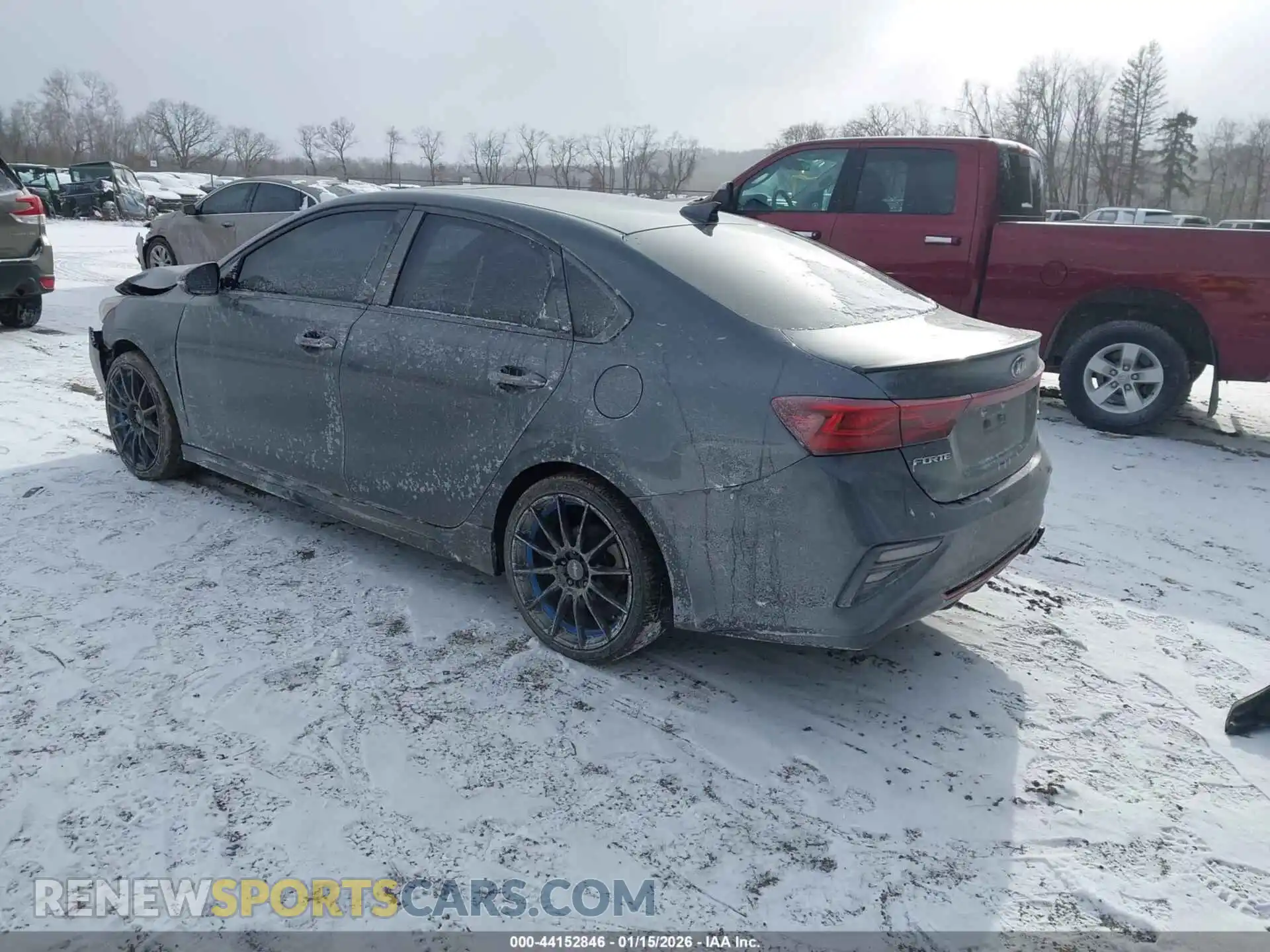3 Photograph of a damaged car 3KPF34AD3ME379082 KIA FORTE 2021