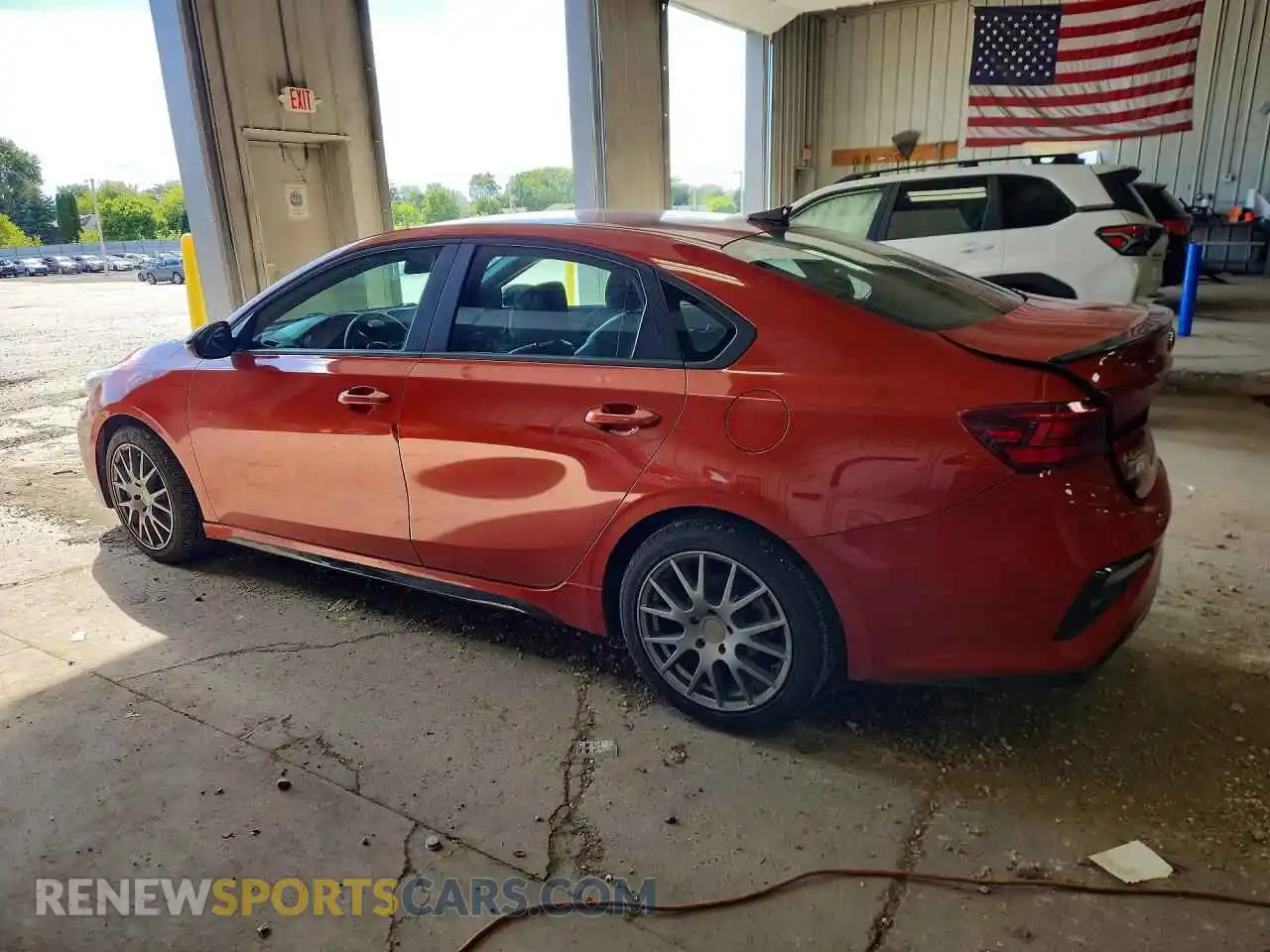 2 Photograph of a damaged car 3KPF34AD3ME400738 KIA FORTE 2021