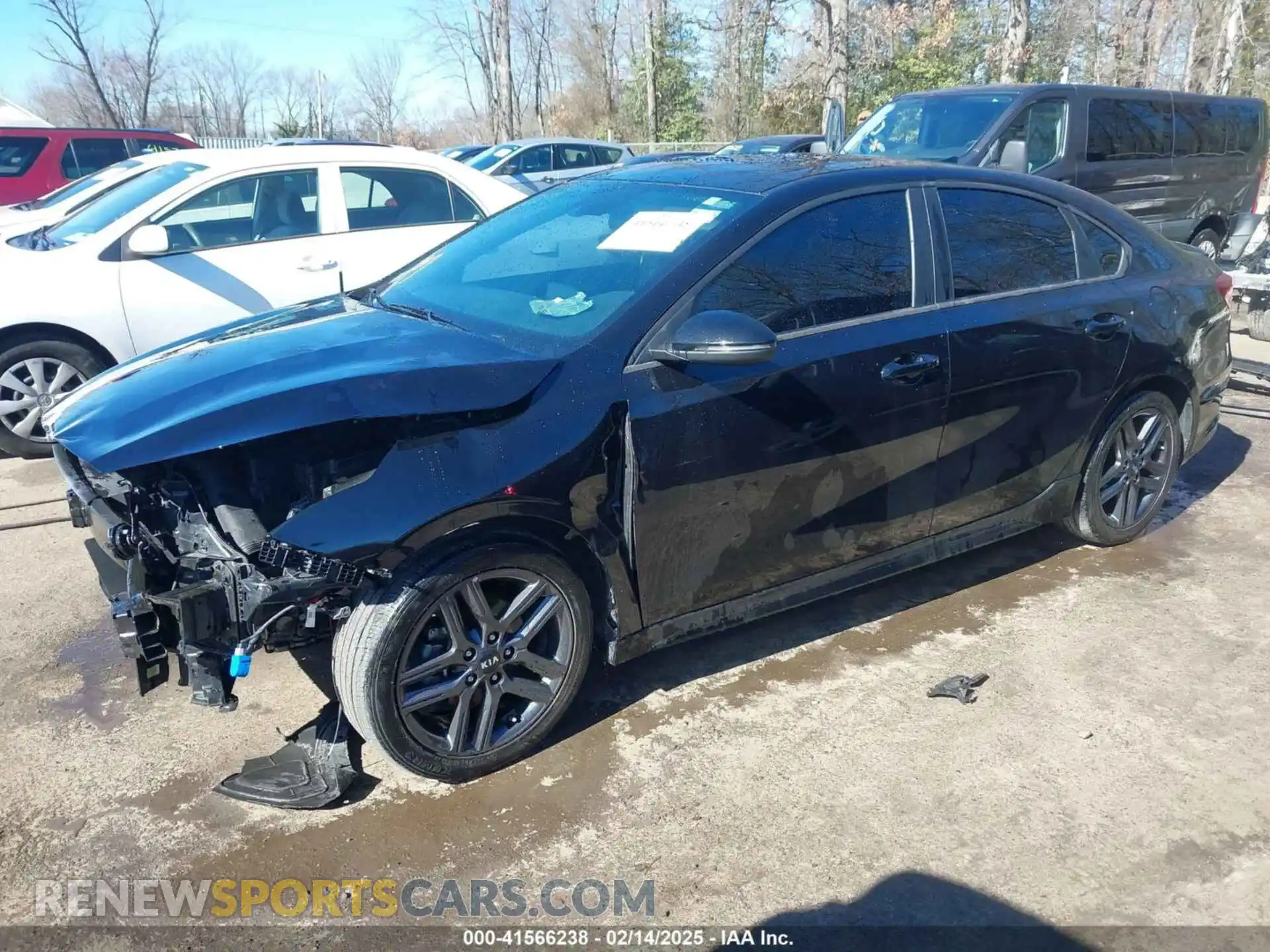 2 Photograph of a damaged car 3KPF34AD3ME405275 KIA FORTE 2021