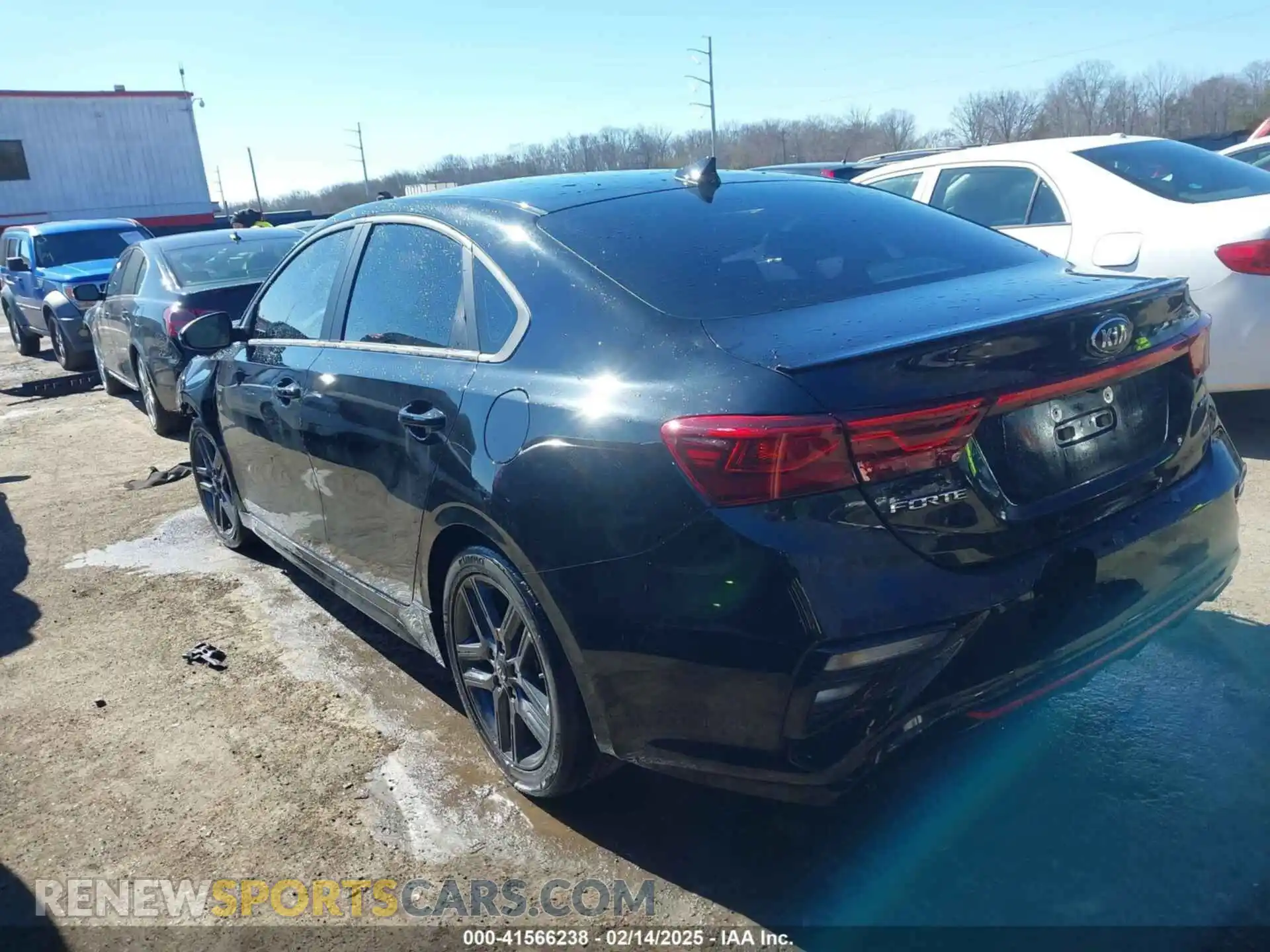 3 Photograph of a damaged car 3KPF34AD3ME405275 KIA FORTE 2021