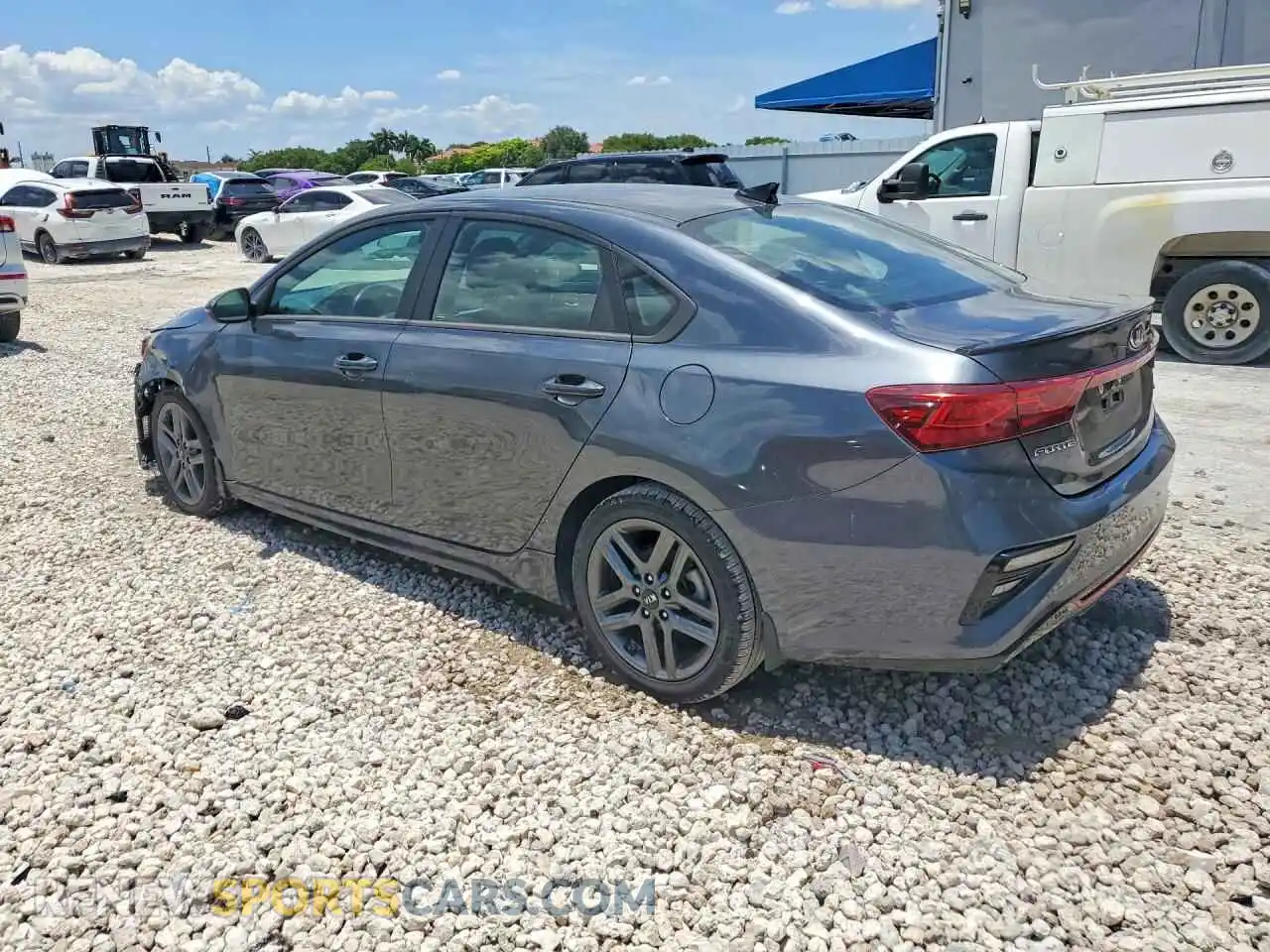 2 Photograph of a damaged car 3KPF34AD4ME268184 KIA FORTE 2021
