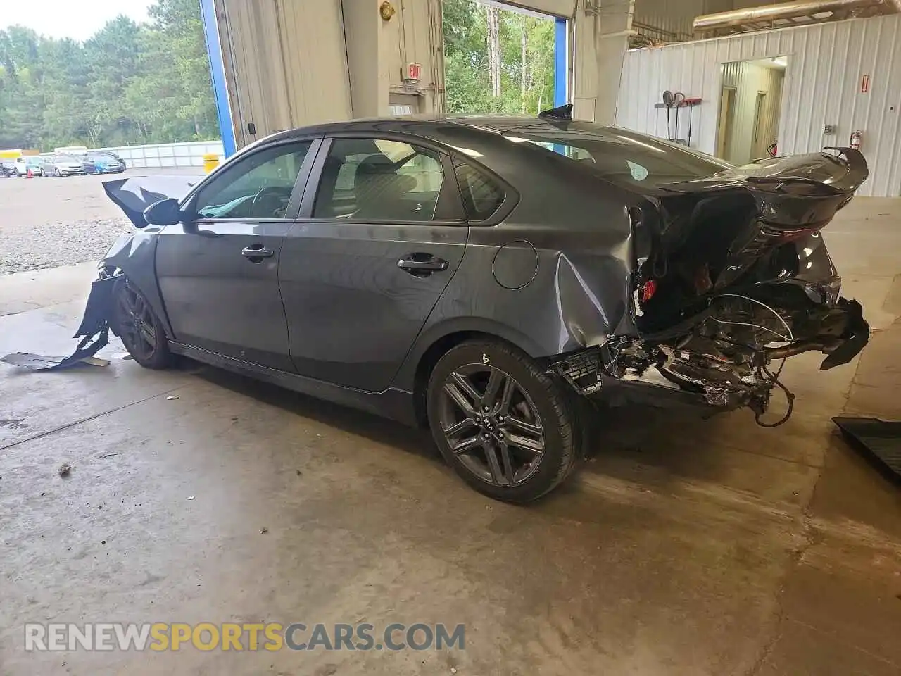 2 Photograph of a damaged car 3KPF34AD4ME275989 KIA FORTE 2021