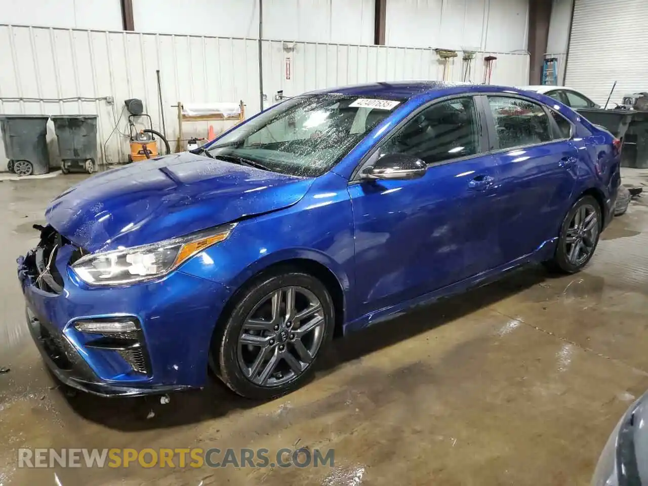 1 Photograph of a damaged car 3KPF34AD4ME288385 KIA FORTE 2021