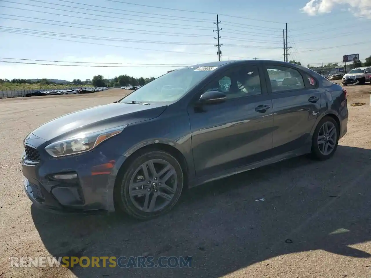1 Photograph of a damaged car 3KPF34AD4ME292338 KIA FORTE 2021