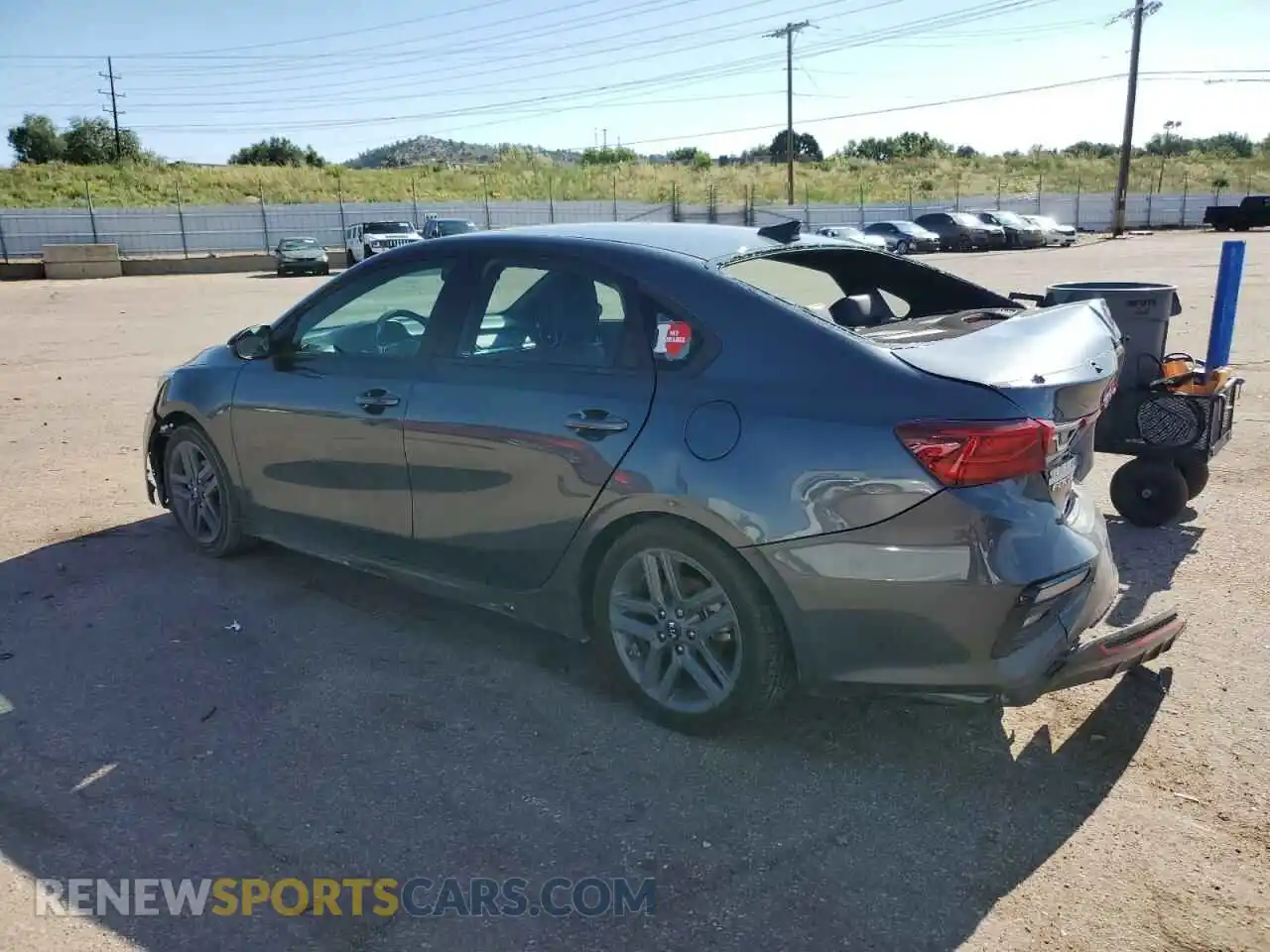 2 Photograph of a damaged car 3KPF34AD4ME292338 KIA FORTE 2021