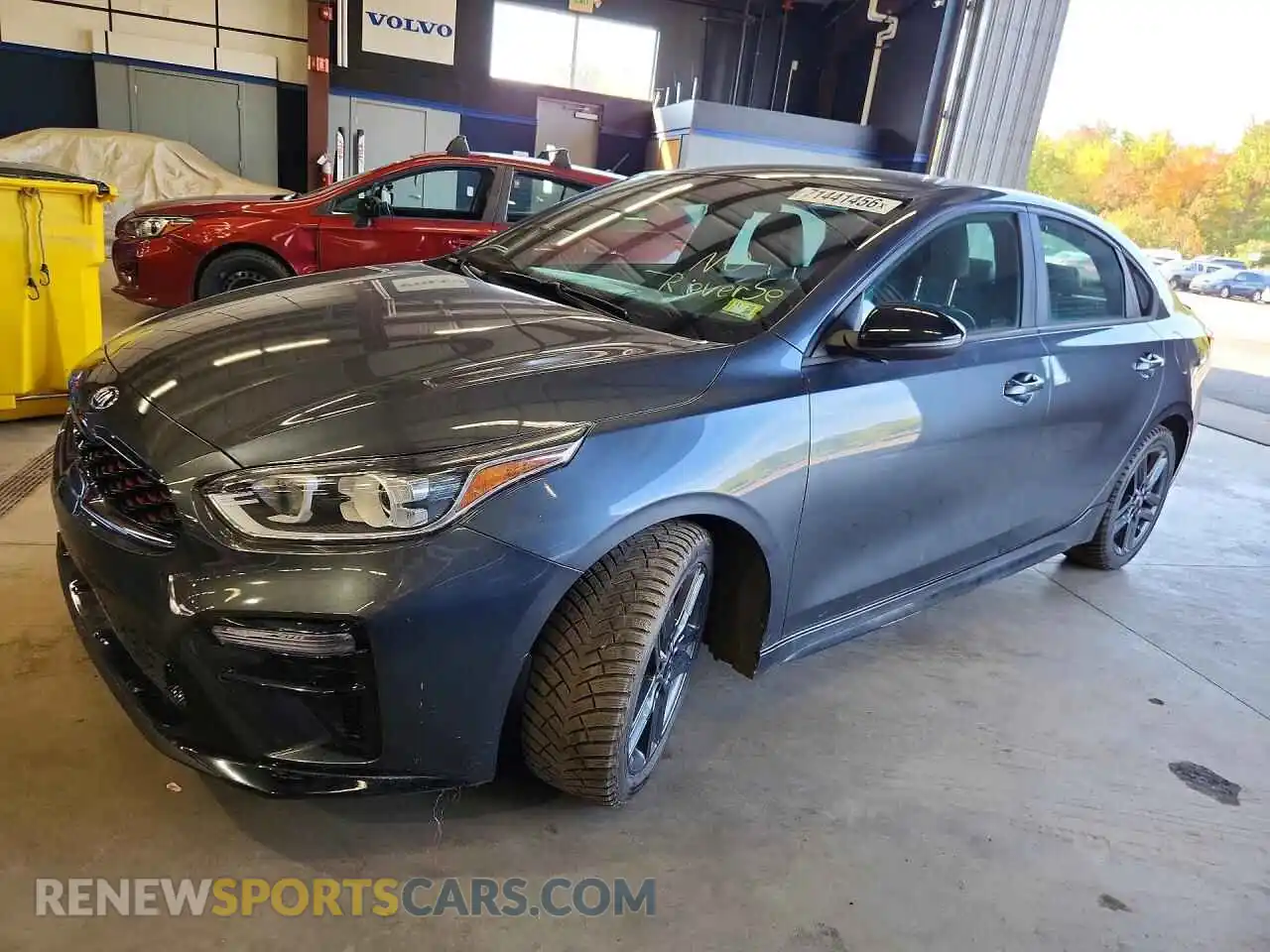 1 Photograph of a damaged car 3KPF34AD4ME306545 KIA FORTE 2021