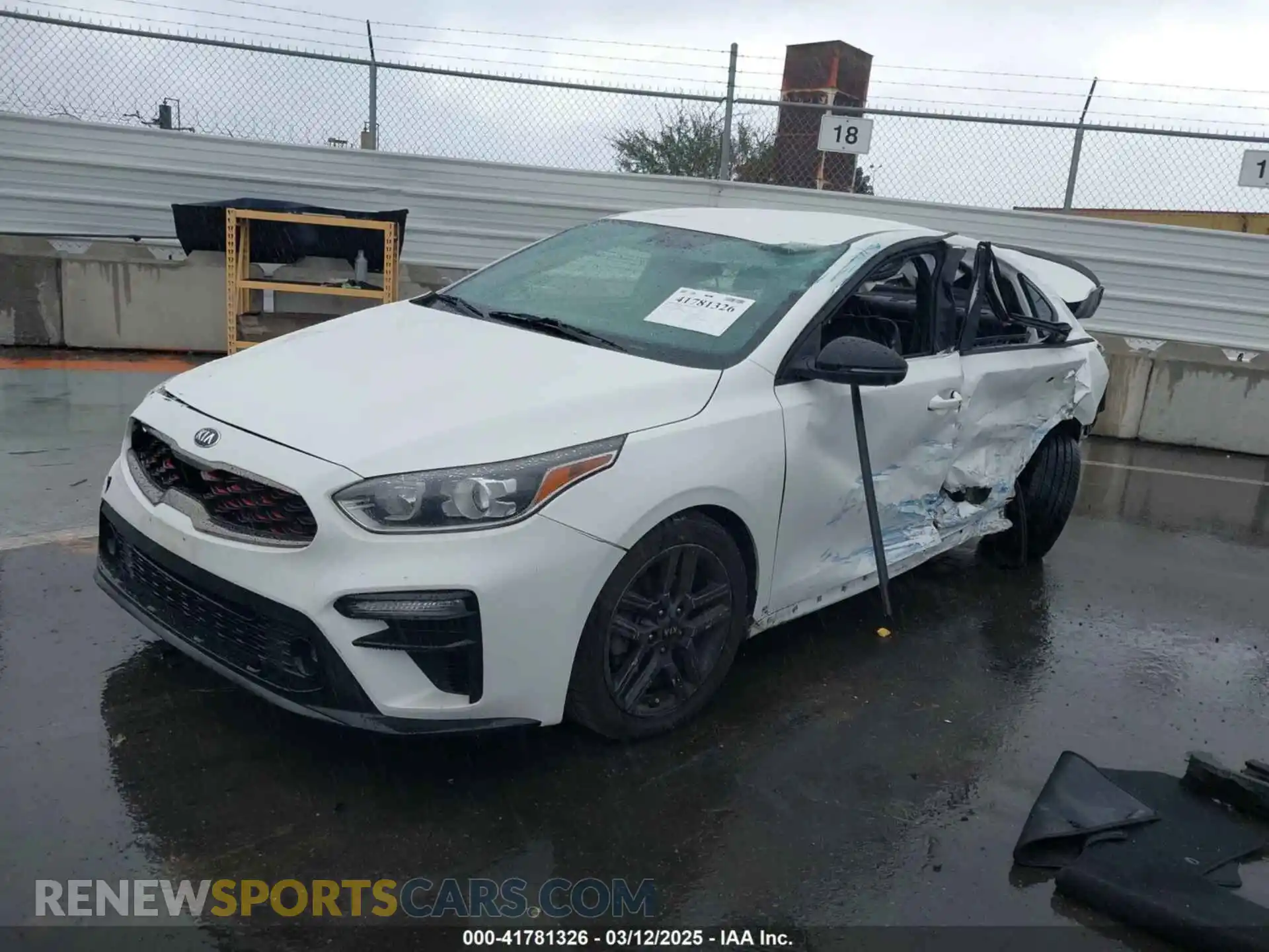 2 Photograph of a damaged car 3KPF34AD4ME306853 KIA FORTE 2021