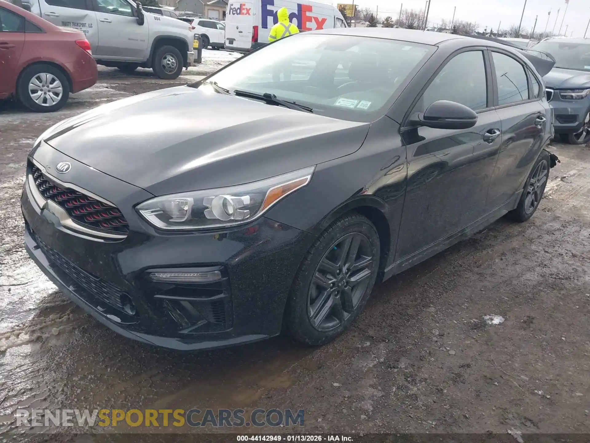 2 Photograph of a damaged car 3KPF34AD4ME315116 KIA FORTE 2021