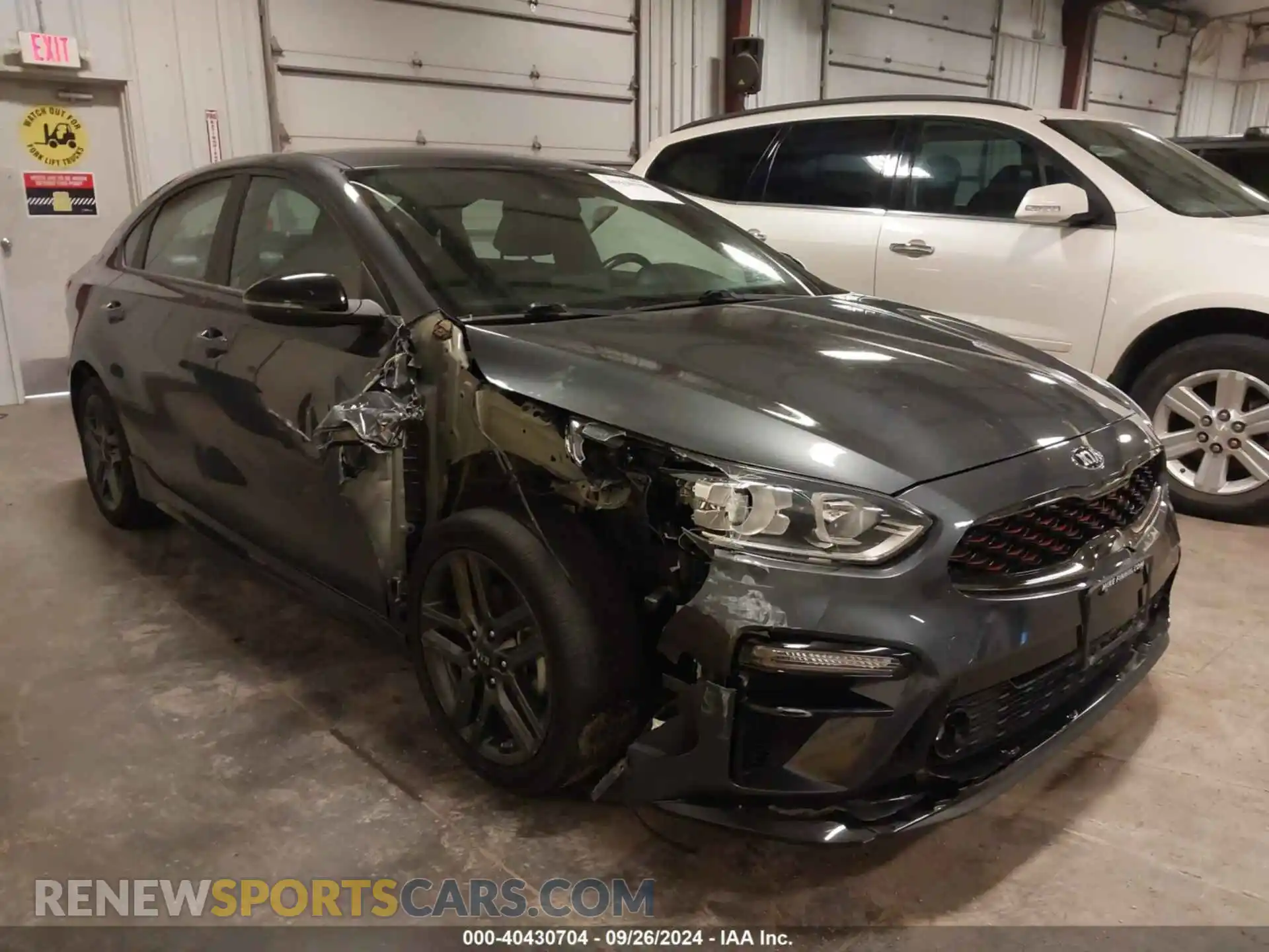 1 Photograph of a damaged car 3KPF34AD4ME315956 KIA FORTE 2021
