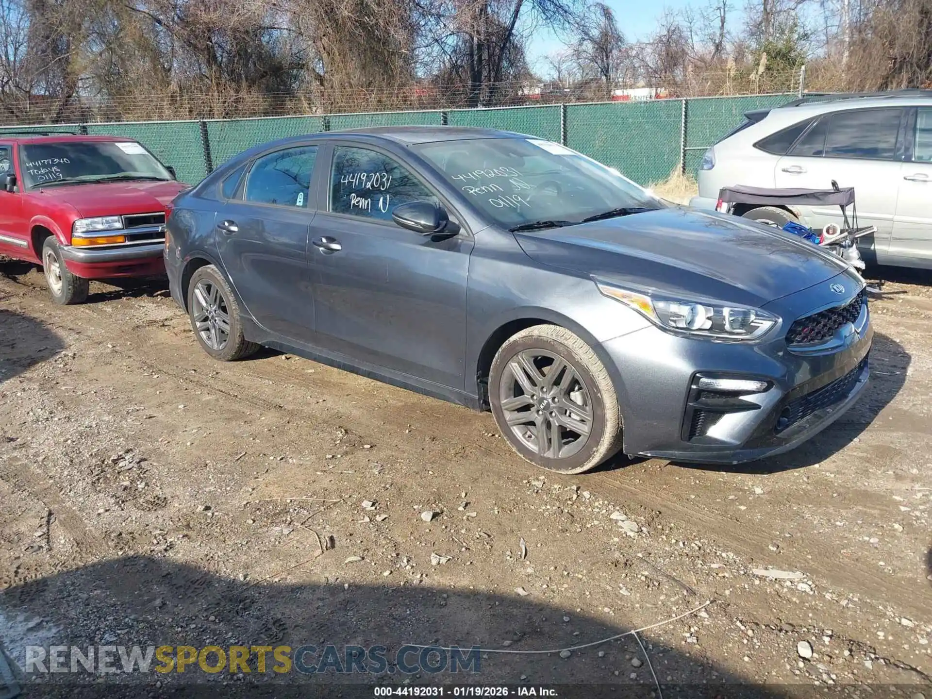 1 Photograph of a damaged car 3KPF34AD4ME327802 KIA FORTE 2021