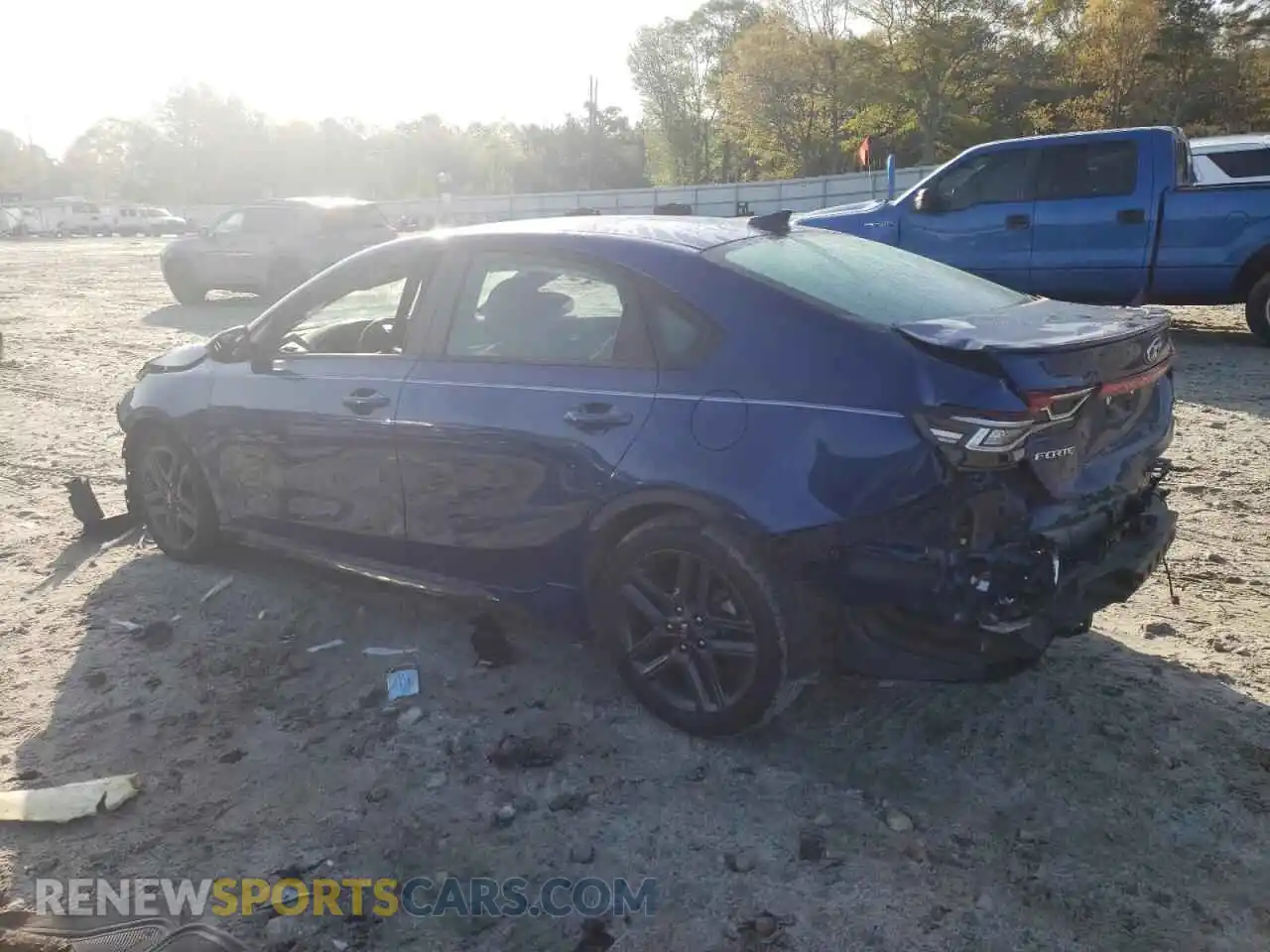 2 Photograph of a damaged car 3KPF34AD4ME334166 KIA FORTE 2021