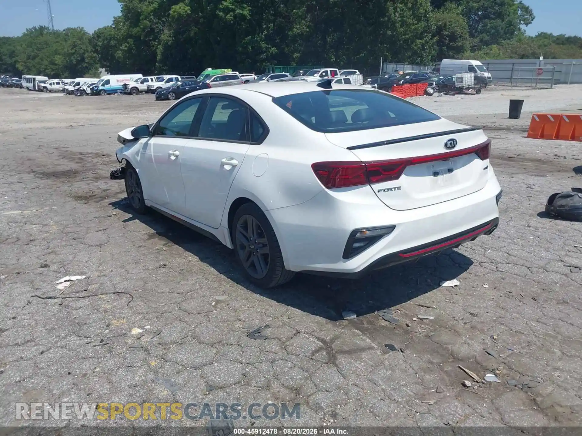 3 Photograph of a damaged car 3KPF34AD4ME402840 KIA FORTE 2021