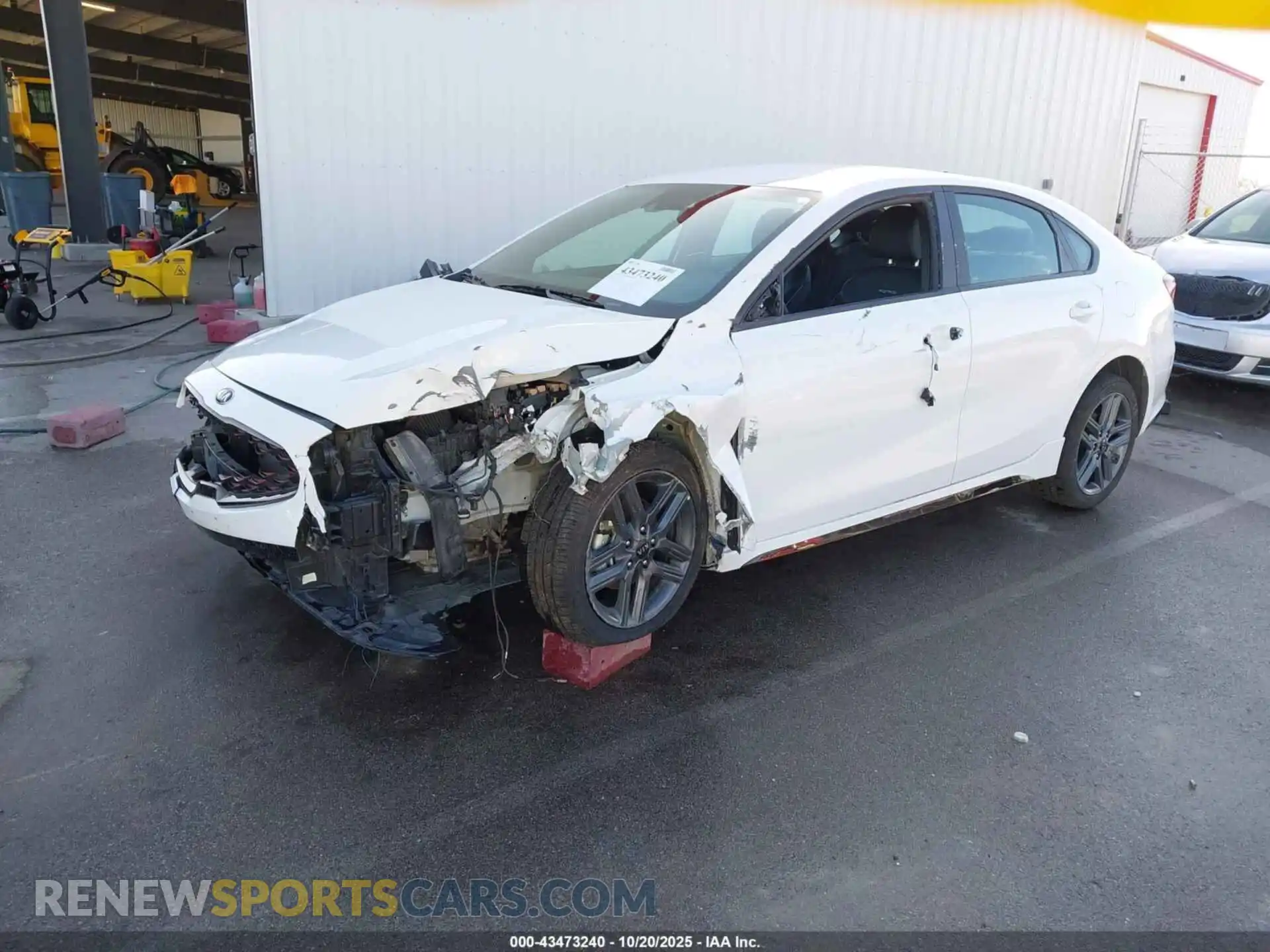 2 Photograph of a damaged car 3KPF34AD4ME418892 KIA FORTE 2021