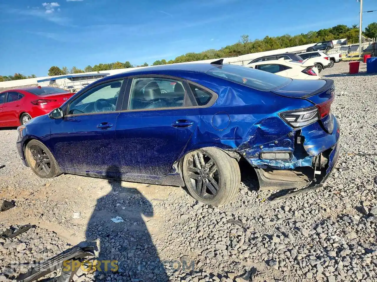 2 Photograph of a damaged car 3KPF34AD5ME265634 KIA FORTE 2021