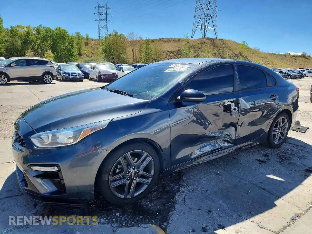 1 fotografías del automóvil dañado 3KPF34AD5ME268422 KIA FORTE 2021