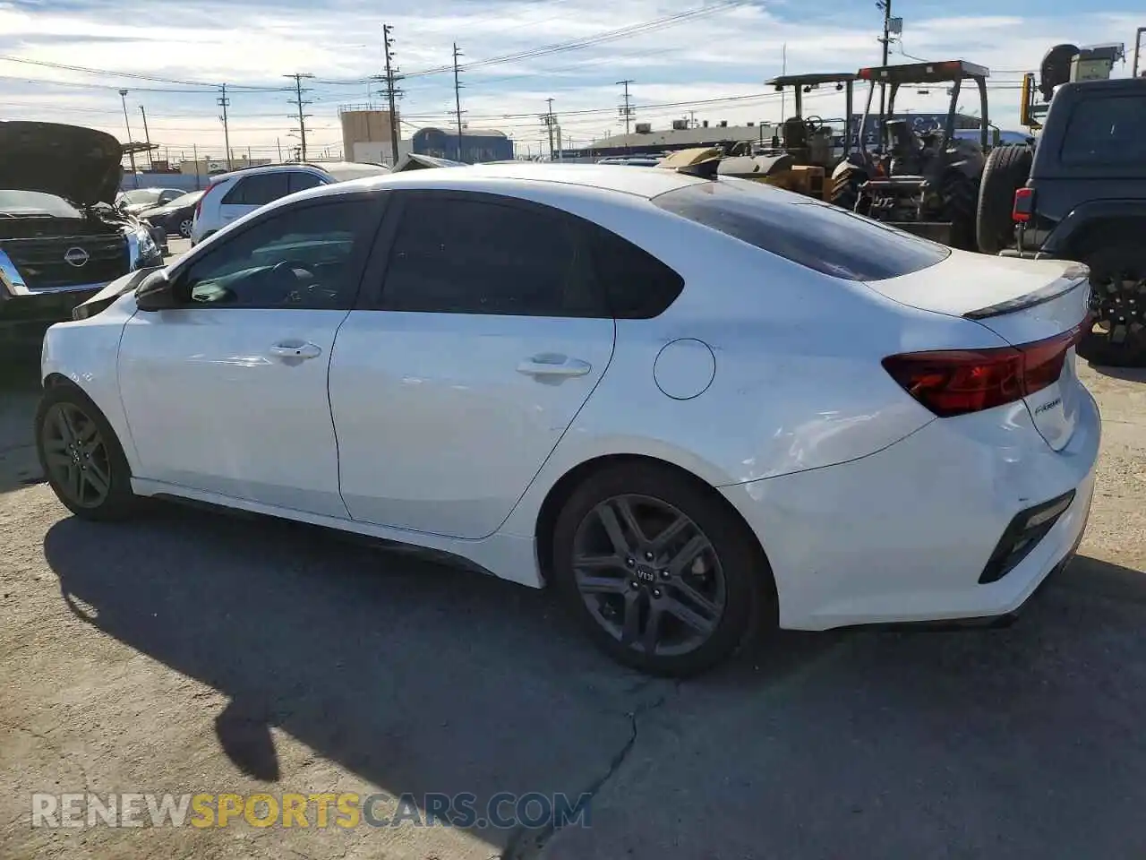 2 Photograph of a damaged car 3KPF34AD5ME280599 KIA FORTE 2021