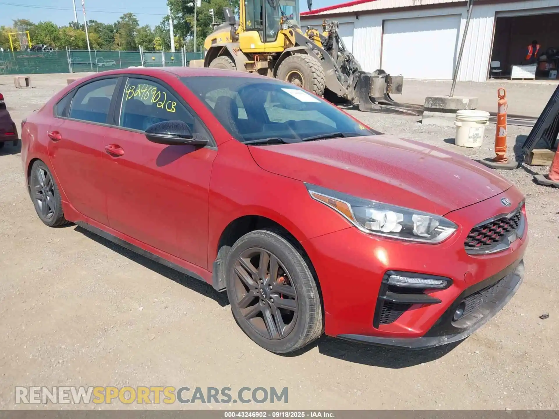 1 Photograph of a damaged car 3KPF34AD5ME295250 KIA FORTE 2021