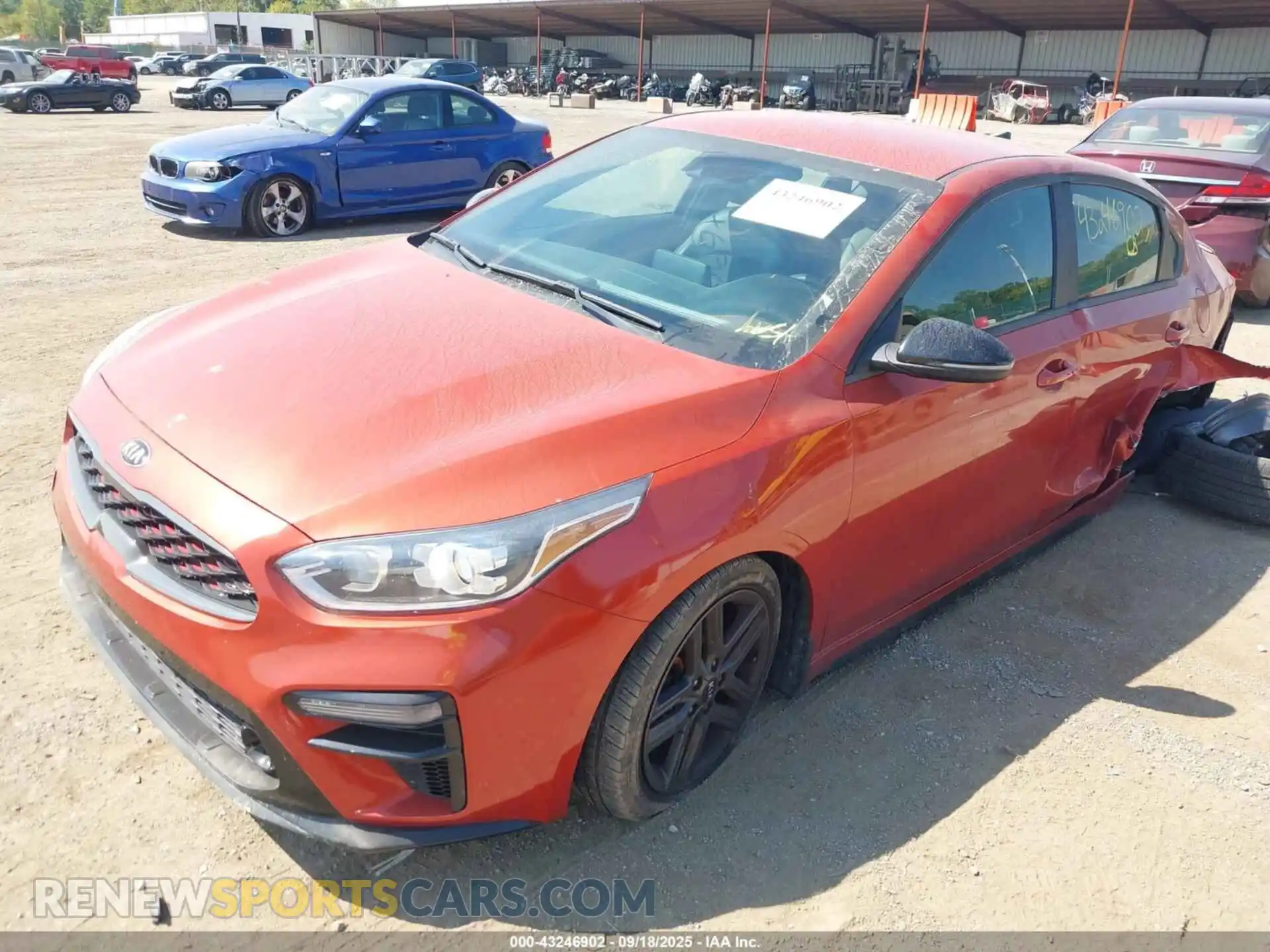 2 Photograph of a damaged car 3KPF34AD5ME295250 KIA FORTE 2021