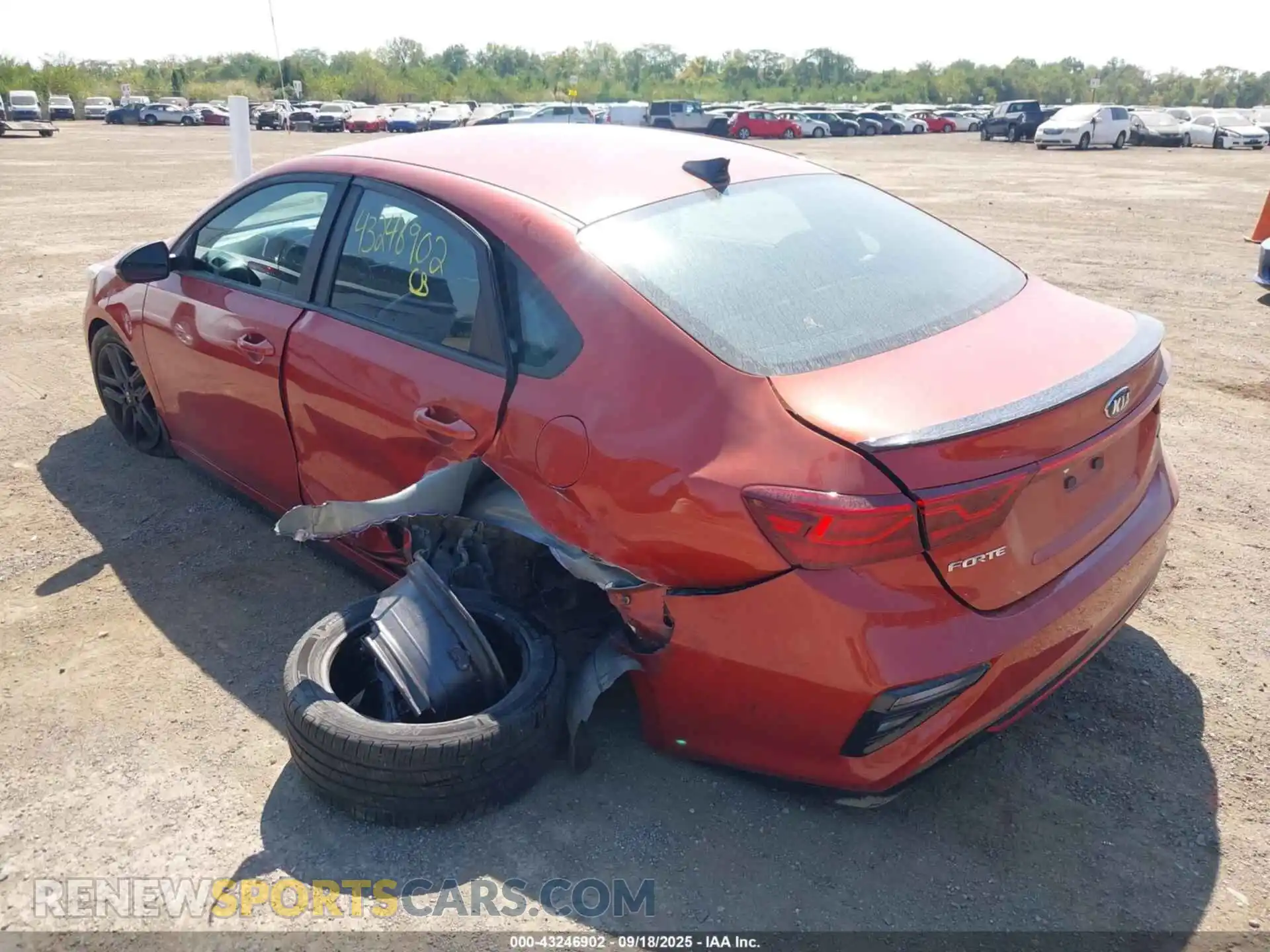 3 Photograph of a damaged car 3KPF34AD5ME295250 KIA FORTE 2021