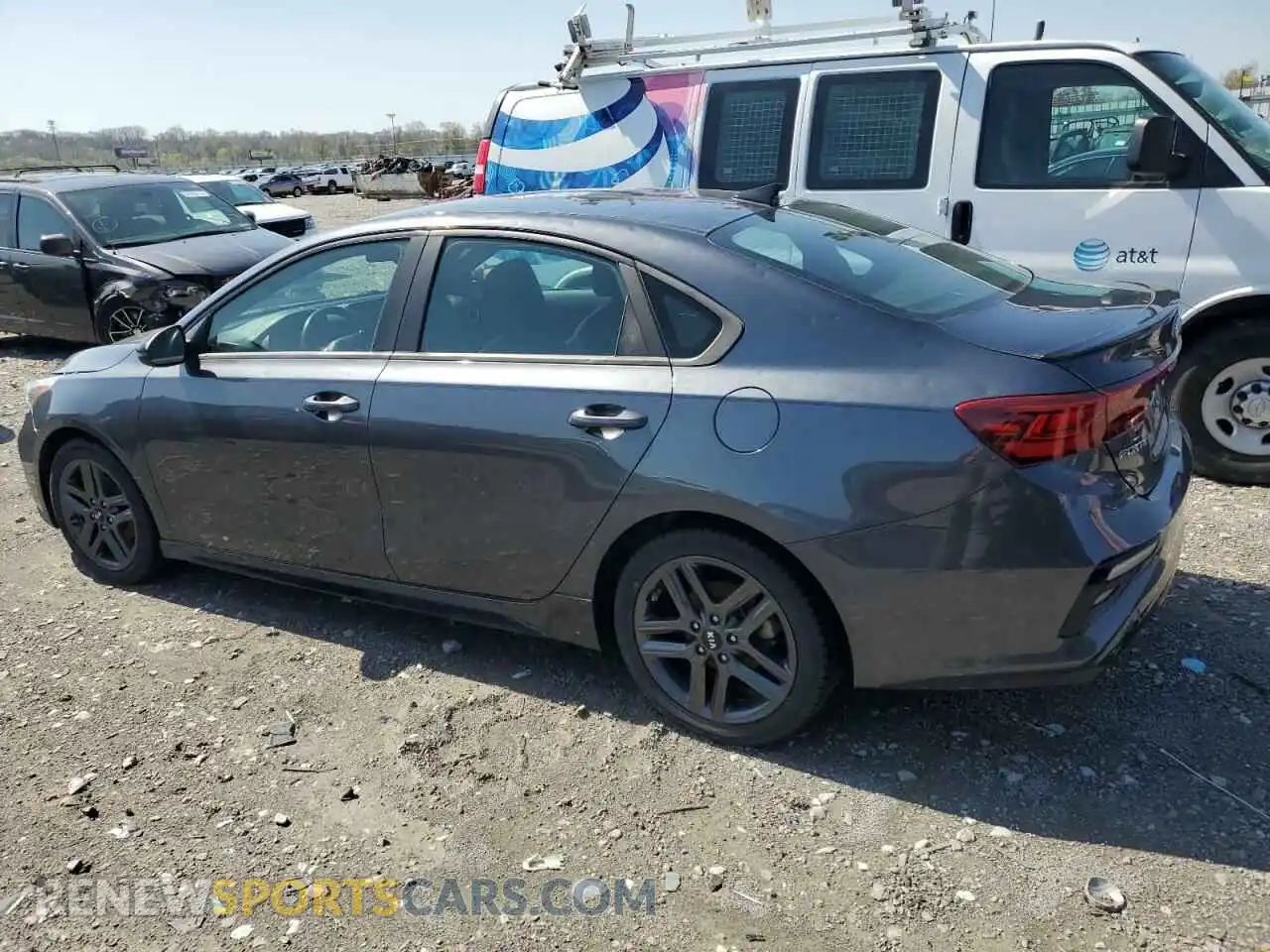 2 Photograph of a damaged car 3KPF34AD5ME298018 KIA FORTE 2021