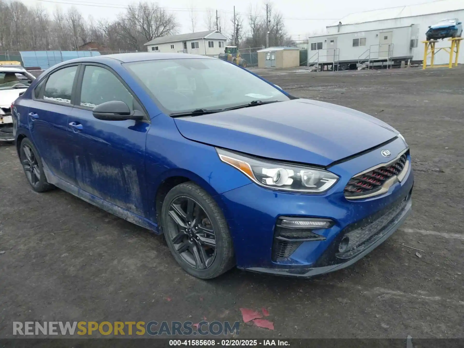 1 Photograph of a damaged car 3KPF34AD5ME298021 KIA FORTE 2021