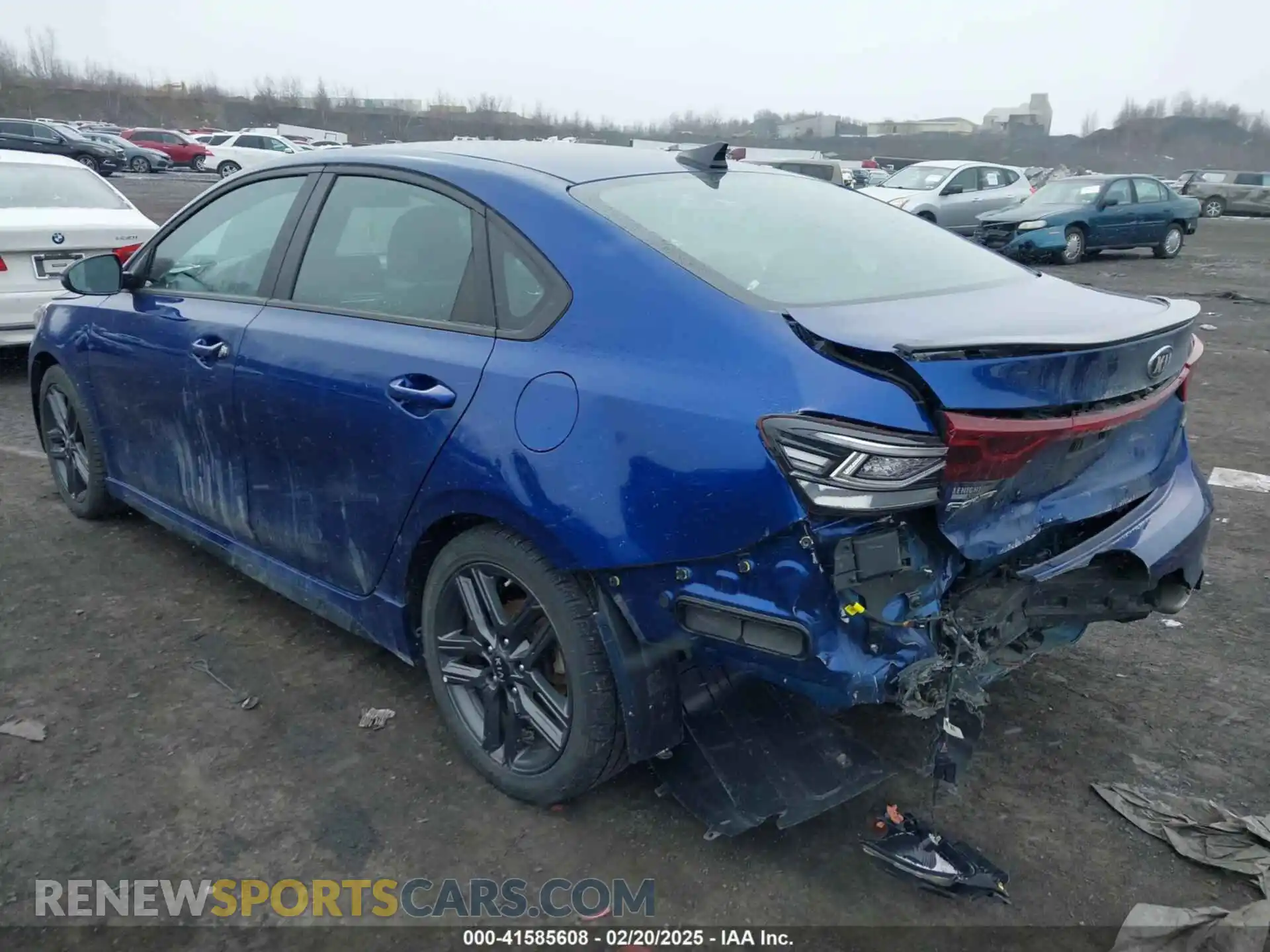 3 Photograph of a damaged car 3KPF34AD5ME298021 KIA FORTE 2021