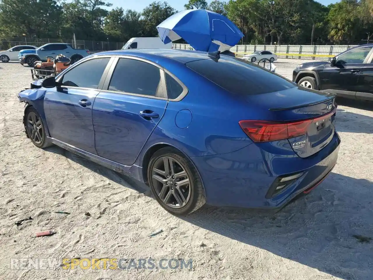 2 Photograph of a damaged car 3KPF34AD5ME317571 KIA FORTE 2021