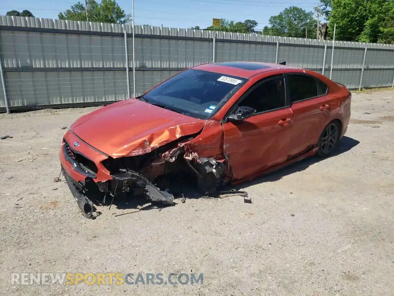 1 fotografías del automóvil dañado 3KPF34AD5ME326724 KIA FORTE 2021