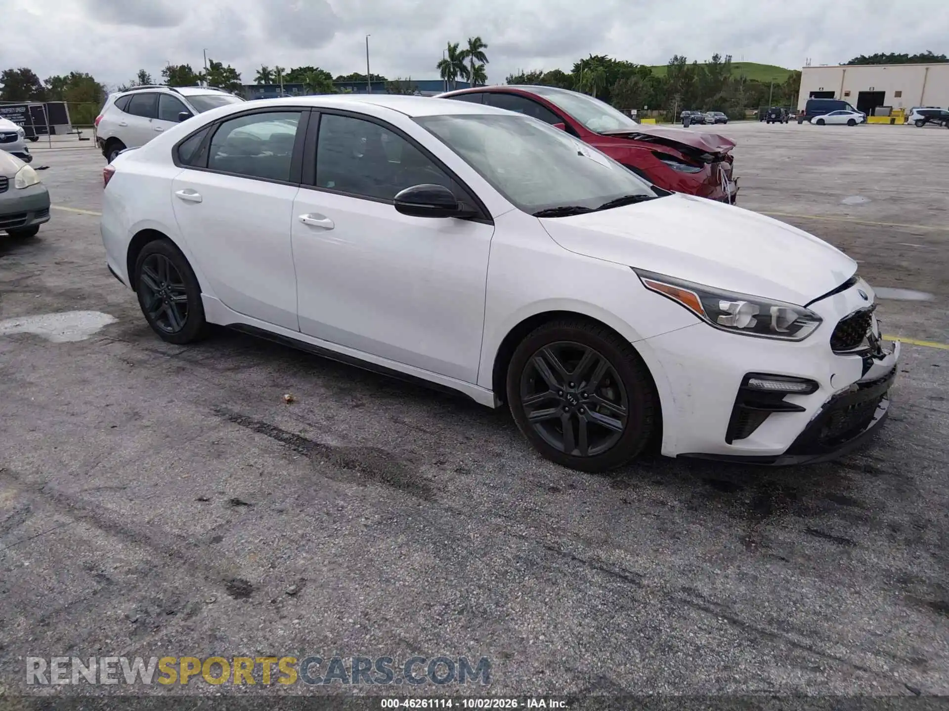 1 Photograph of a damaged car 3KPF34AD5ME367449 KIA FORTE 2021