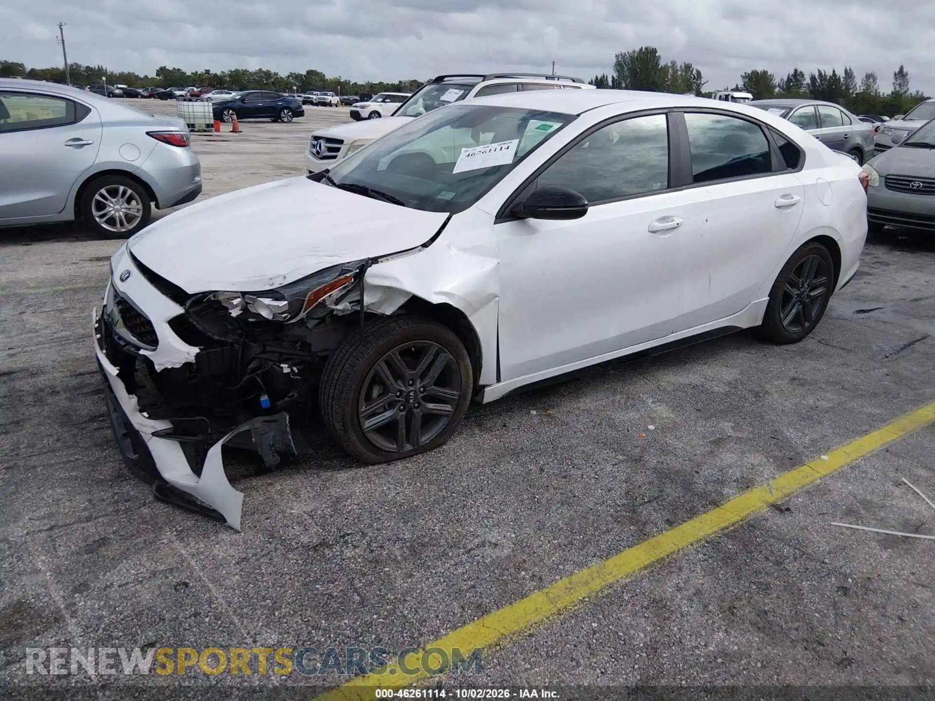 2 Photograph of a damaged car 3KPF34AD5ME367449 KIA FORTE 2021