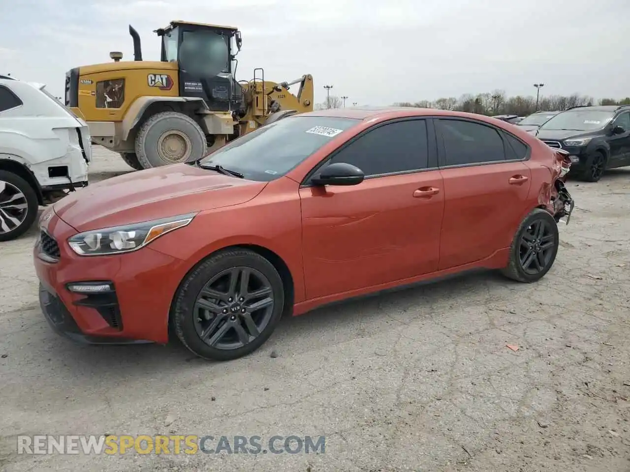 1 Photograph of a damaged car 3KPF34AD5ME386101 KIA FORTE 2021
