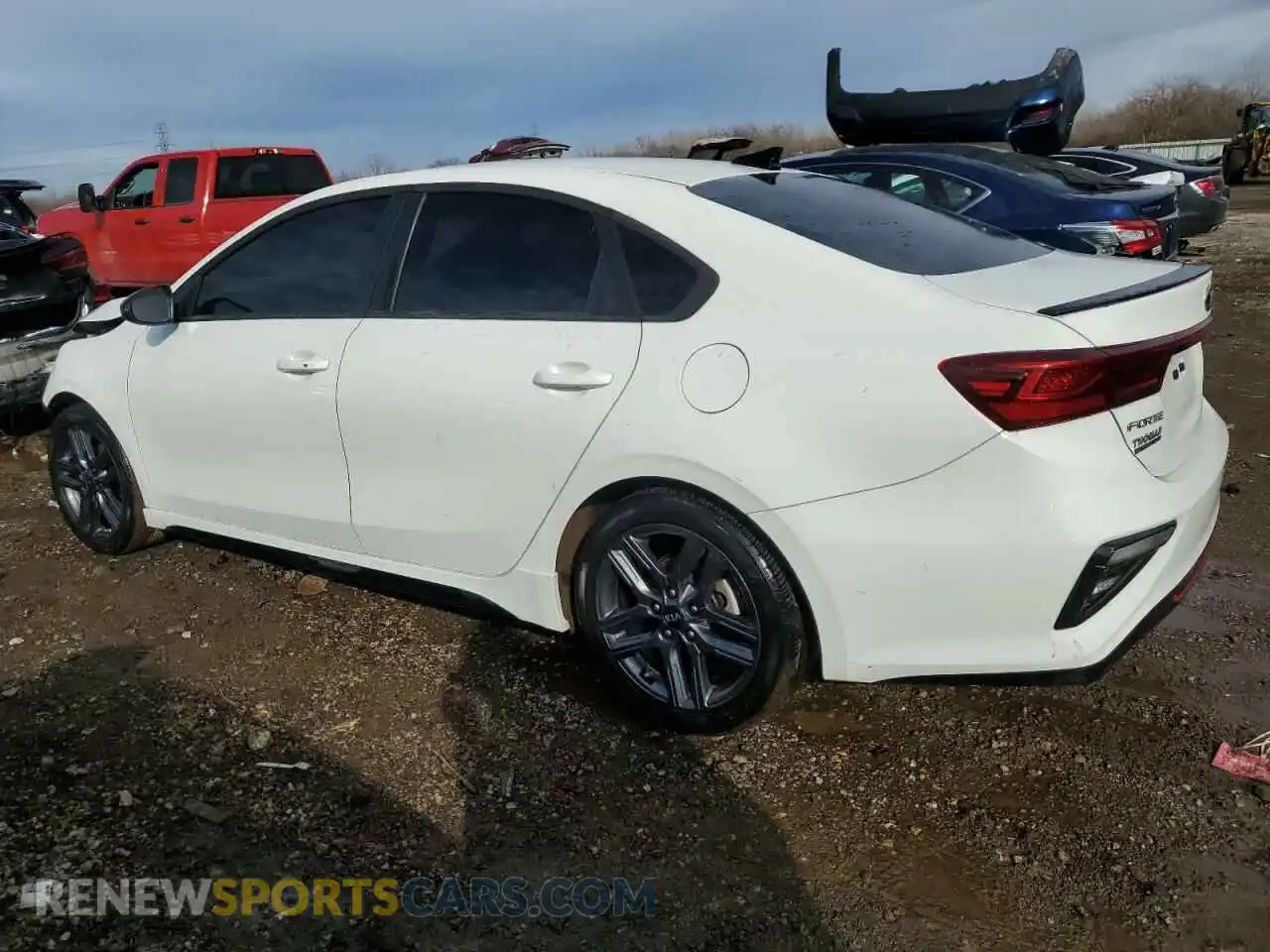 2 Photograph of a damaged car 3KPF34AD5ME394618 KIA FORTE 2021
