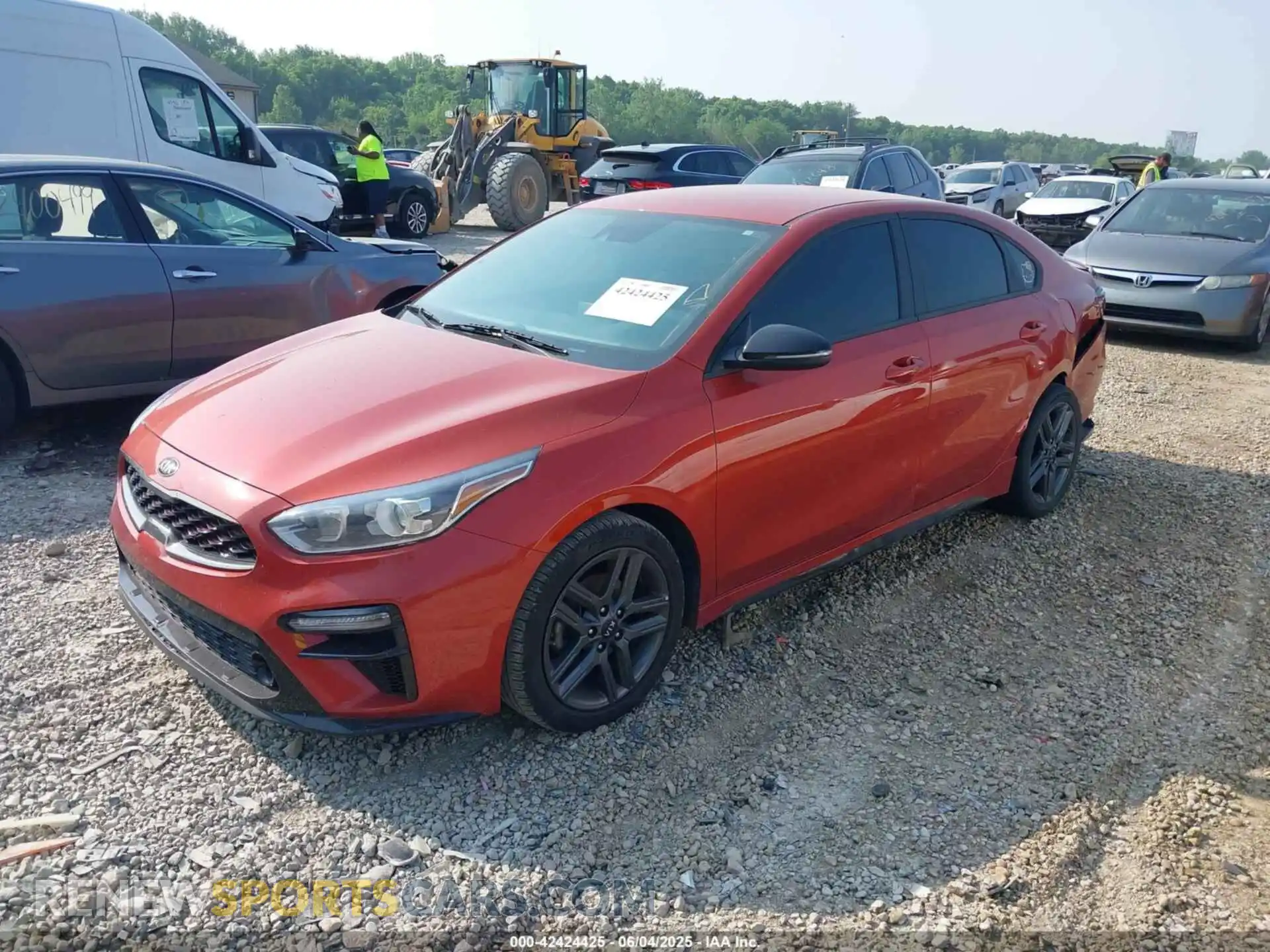 2 Photograph of a damaged car 3KPF34AD5ME400322 KIA FORTE 2021