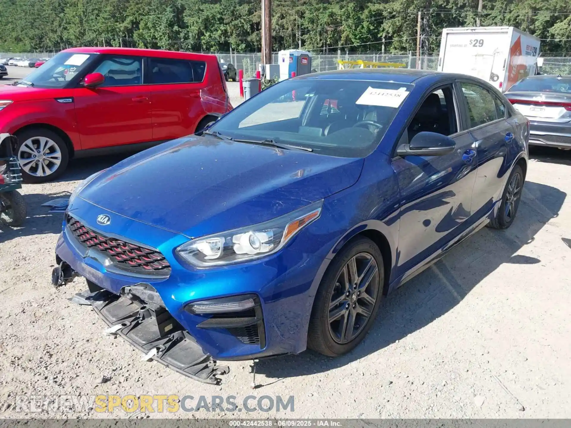 2 Photograph of a damaged car 3KPF34AD5ME408680 KIA FORTE 2021