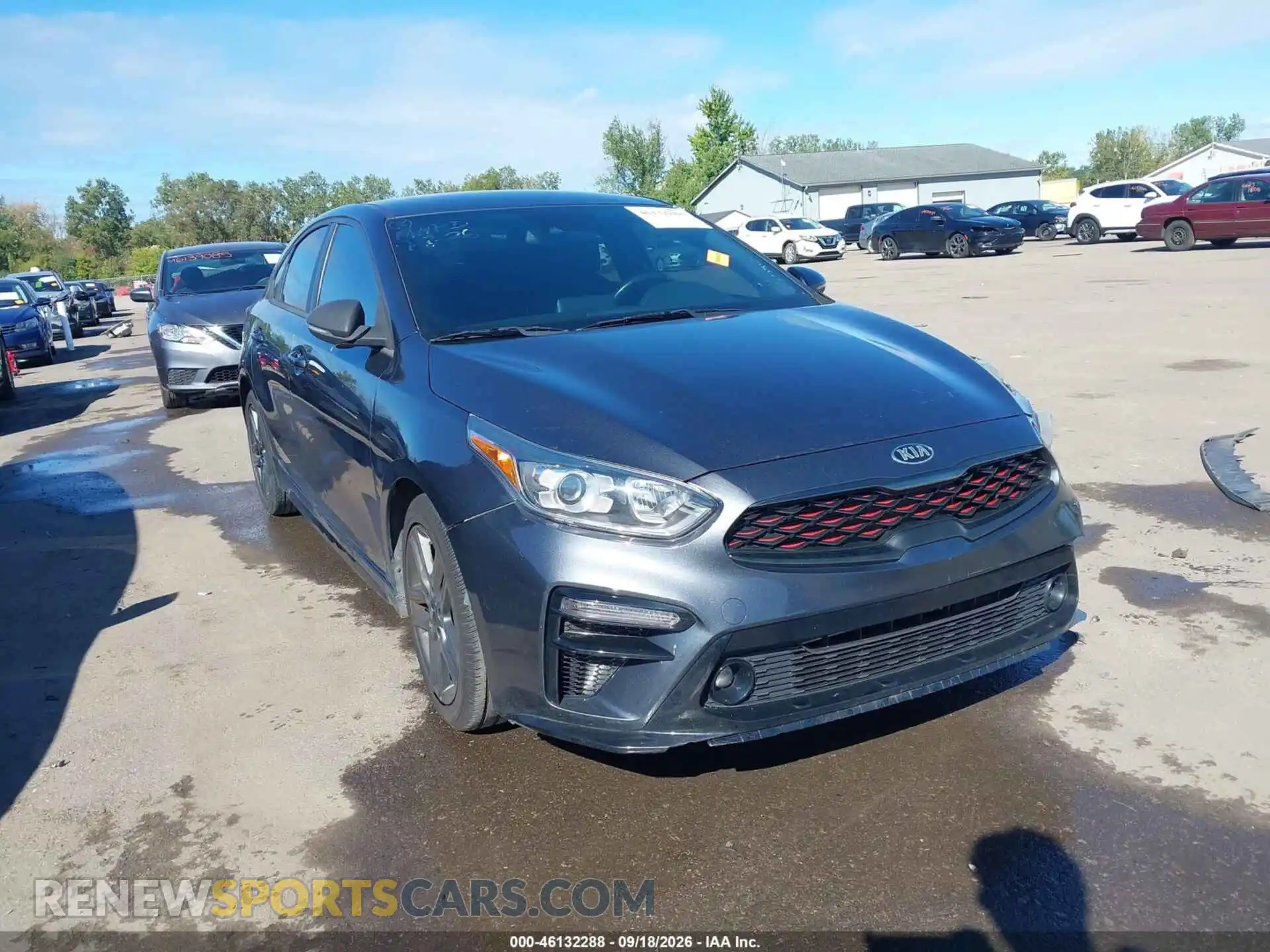 1 Photograph of a damaged car 3KPF34AD5ME409540 KIA FORTE 2021