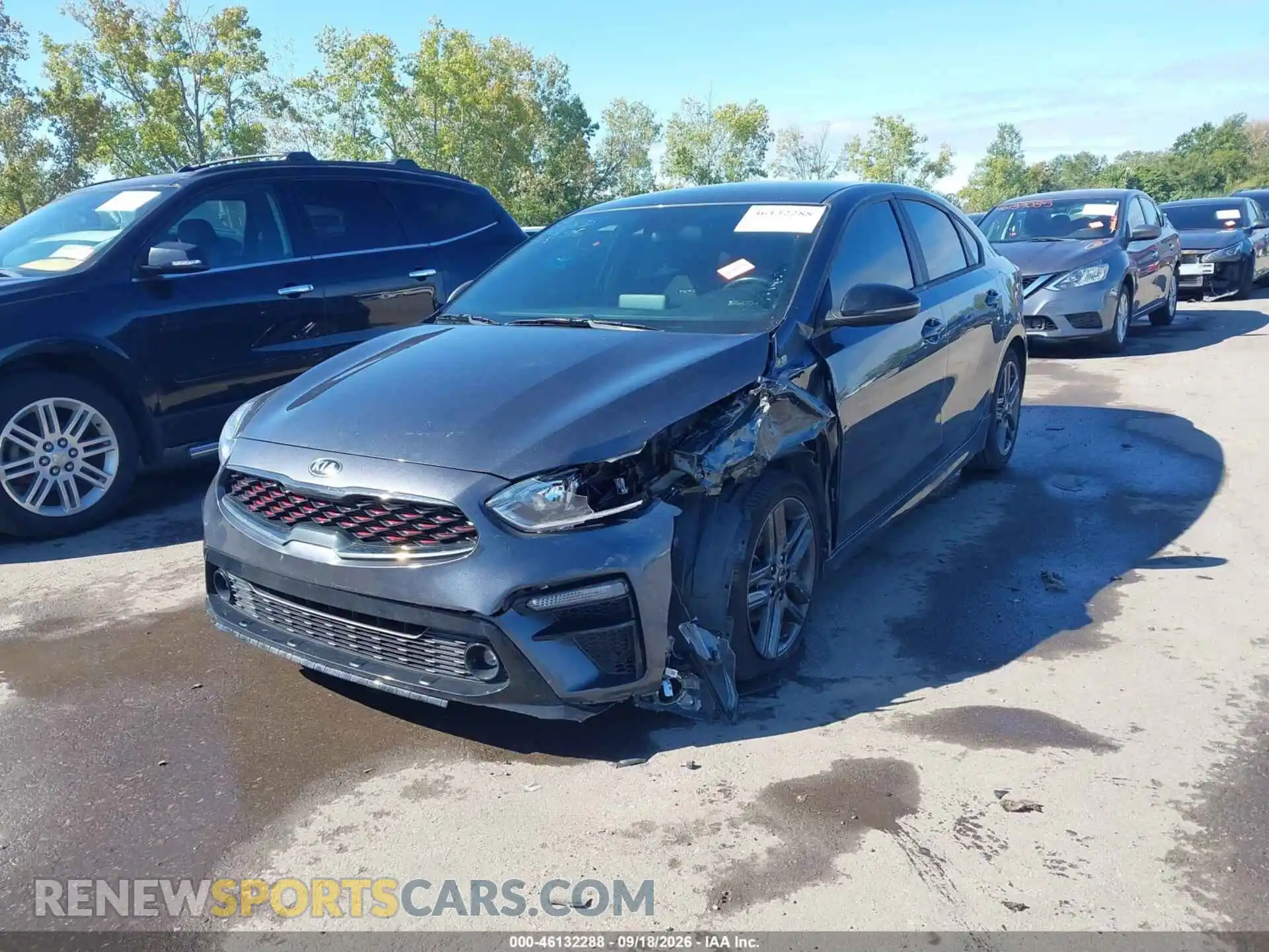 2 Photograph of a damaged car 3KPF34AD5ME409540 KIA FORTE 2021