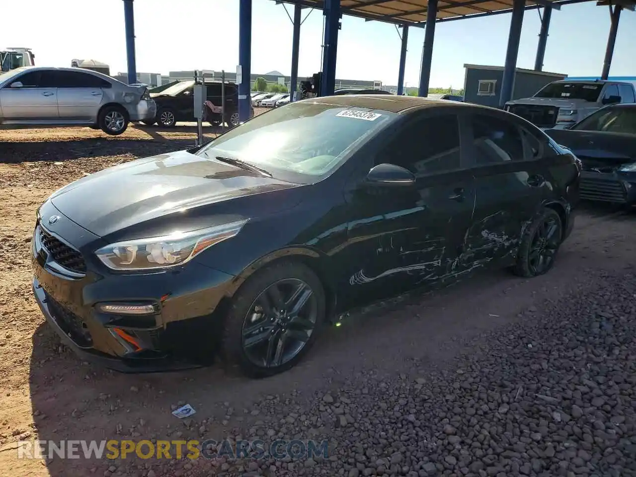 1 Фотография поврежденного автомобиля 3KPF34AD6ME276903 KIA FORTE 2021