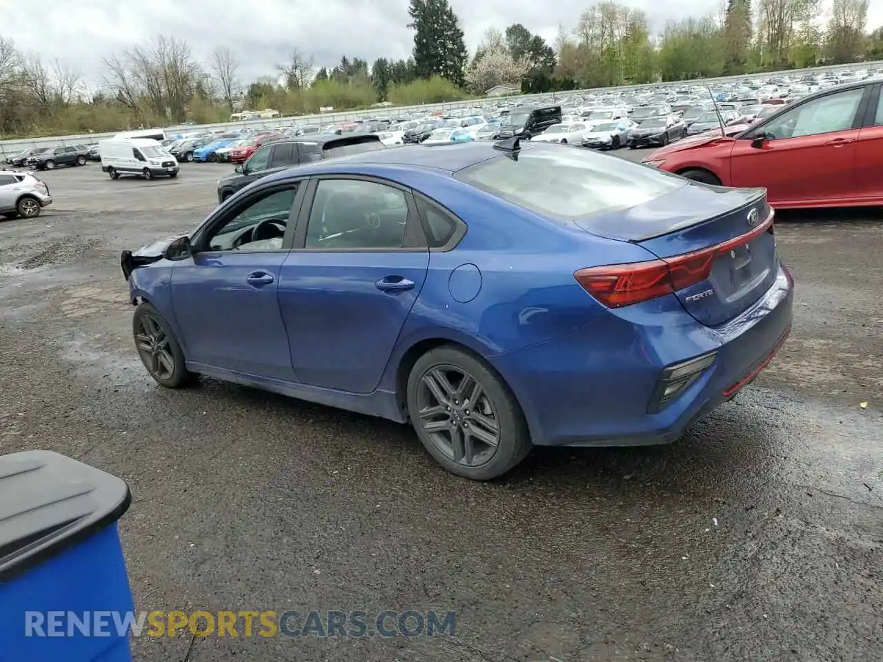 2 Photograph of a damaged car 3KPF34AD6ME280868 KIA FORTE 2021