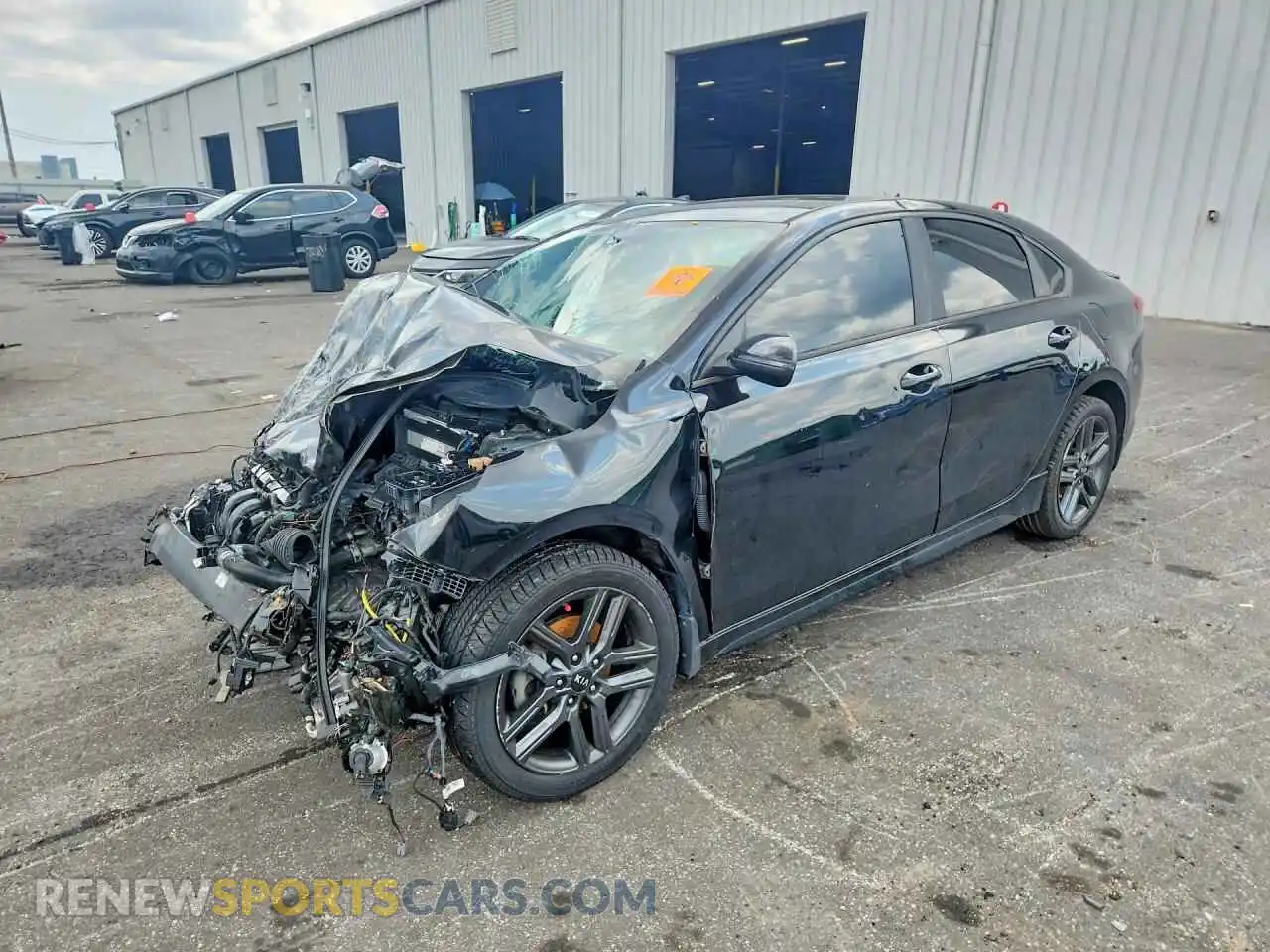 1 fotografías del automóvil dañado 3KPF34AD6ME319068 KIA FORTE 2021