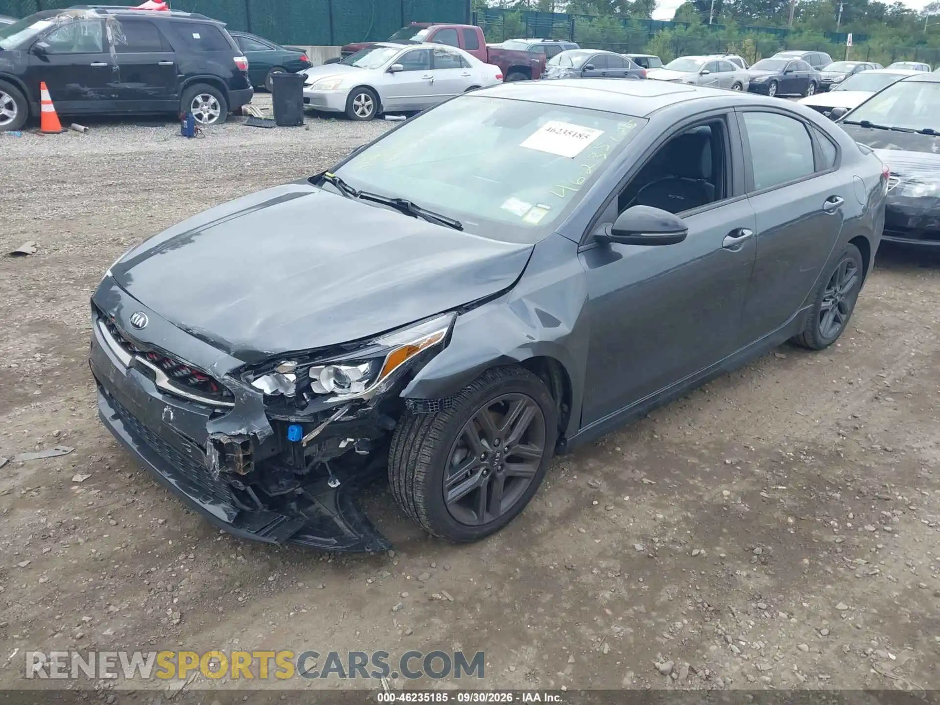 2 Фотография поврежденного автомобиля 3KPF34AD6ME341622 KIA FORTE 2021