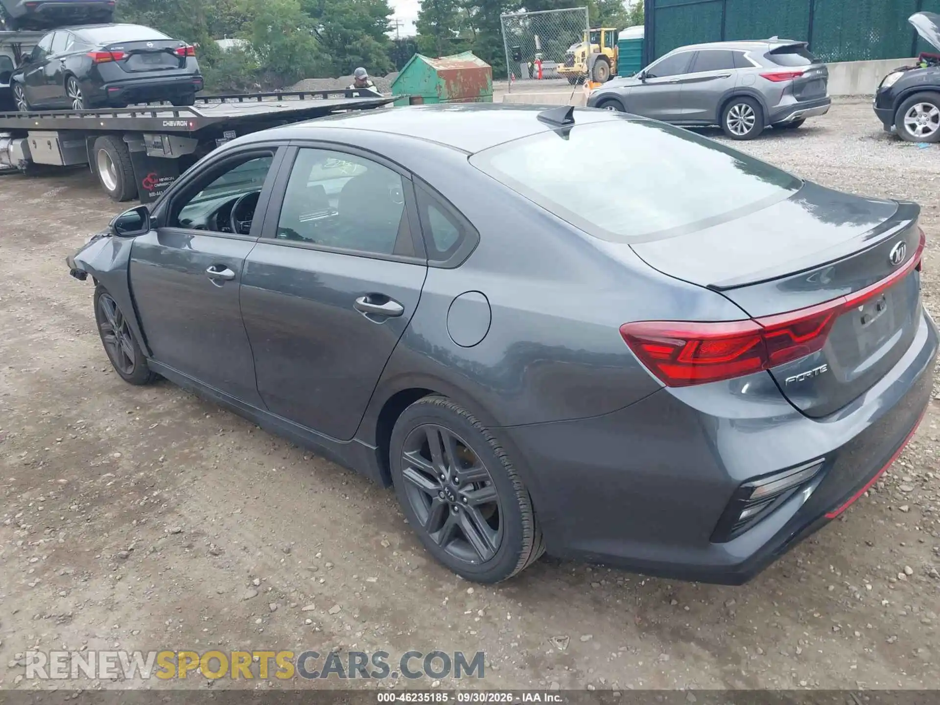 3 Фотография поврежденного автомобиля 3KPF34AD6ME341622 KIA FORTE 2021