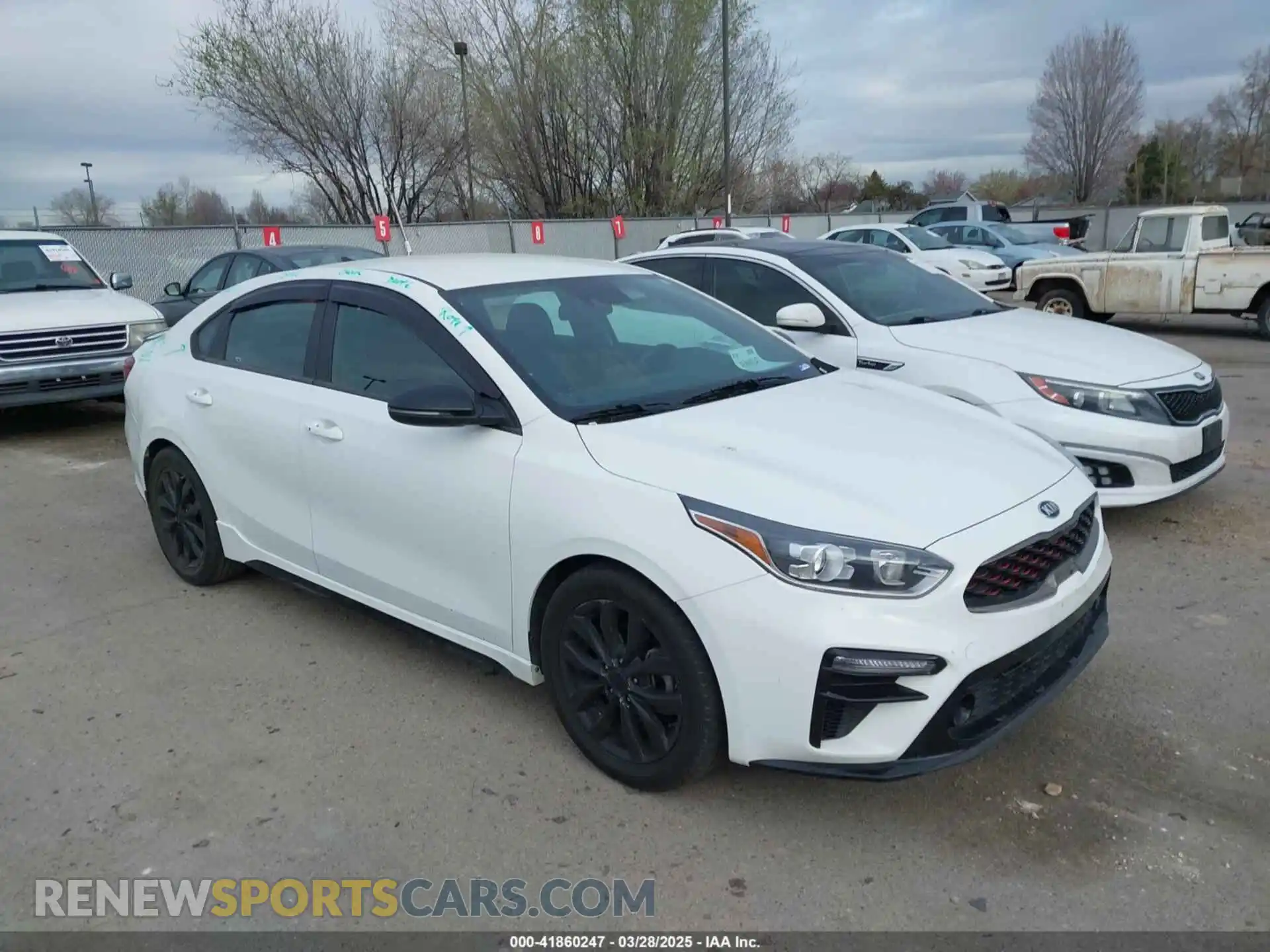 1 Photograph of a damaged car 3KPF34AD6ME358727 KIA FORTE 2021