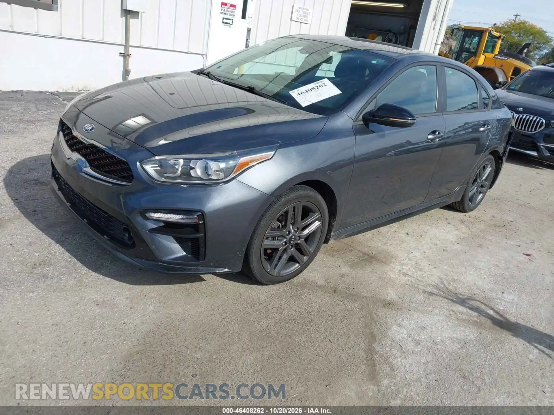 2 fotografías del automóvil dañado 3KPF34AD6ME382848 KIA FORTE 2021