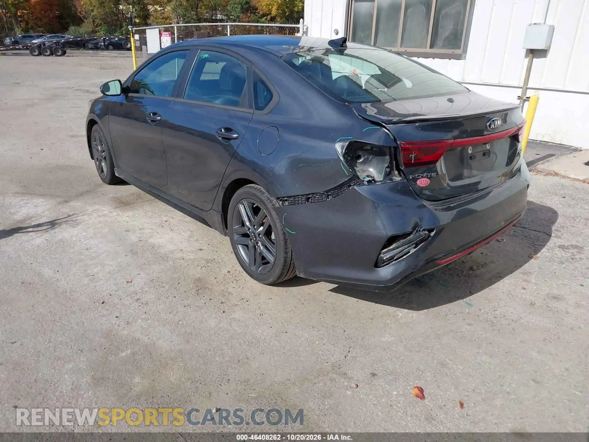 3 fotografías del automóvil dañado 3KPF34AD6ME382848 KIA FORTE 2021